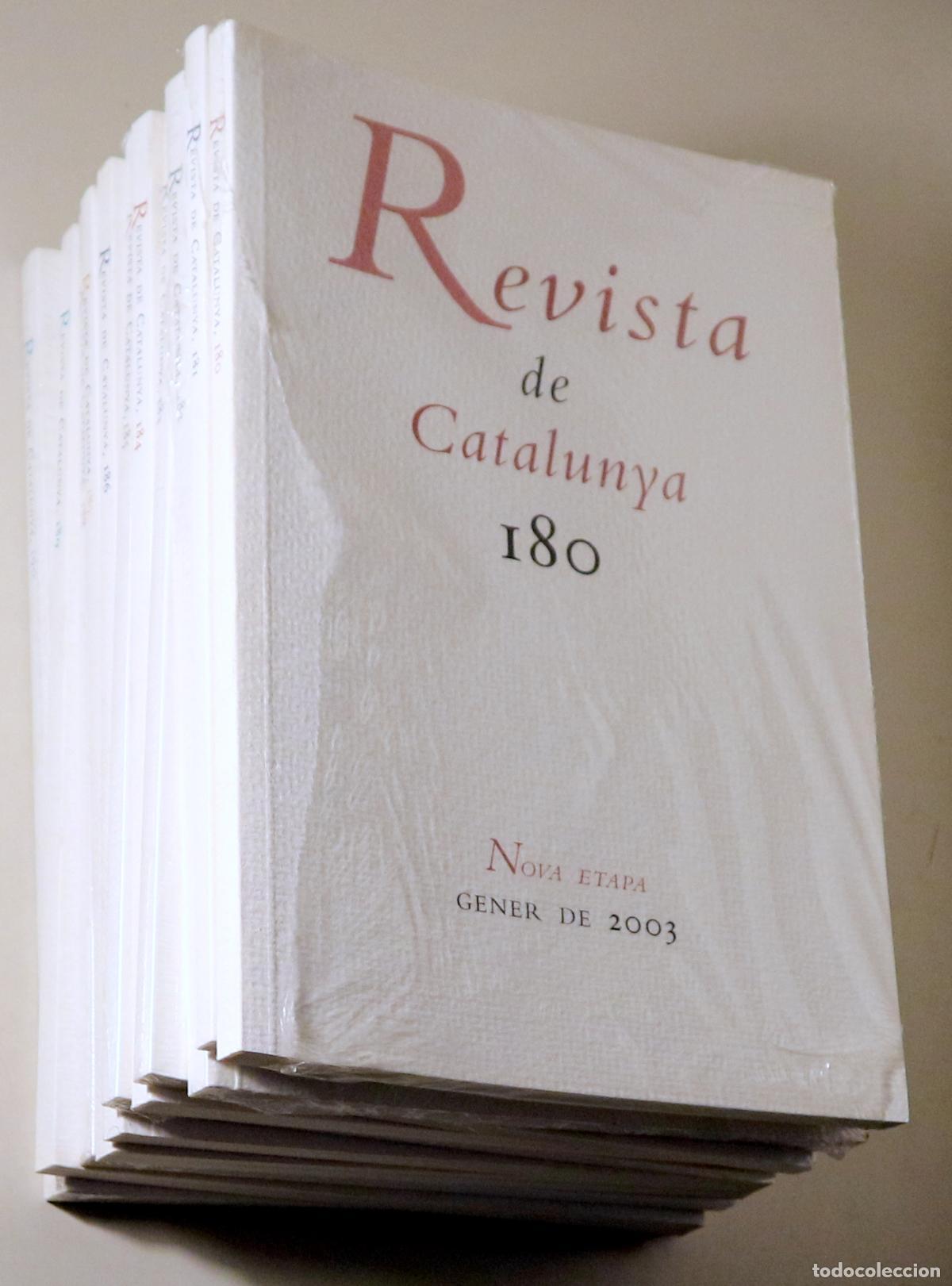 Collezionismo di Riviste e Giornali: REVISTA DE CATALUNYA. Nova etapa gener 2003. (11 Vol.- Complet) Del 180 al 190 - Barcelona 2003 - Il