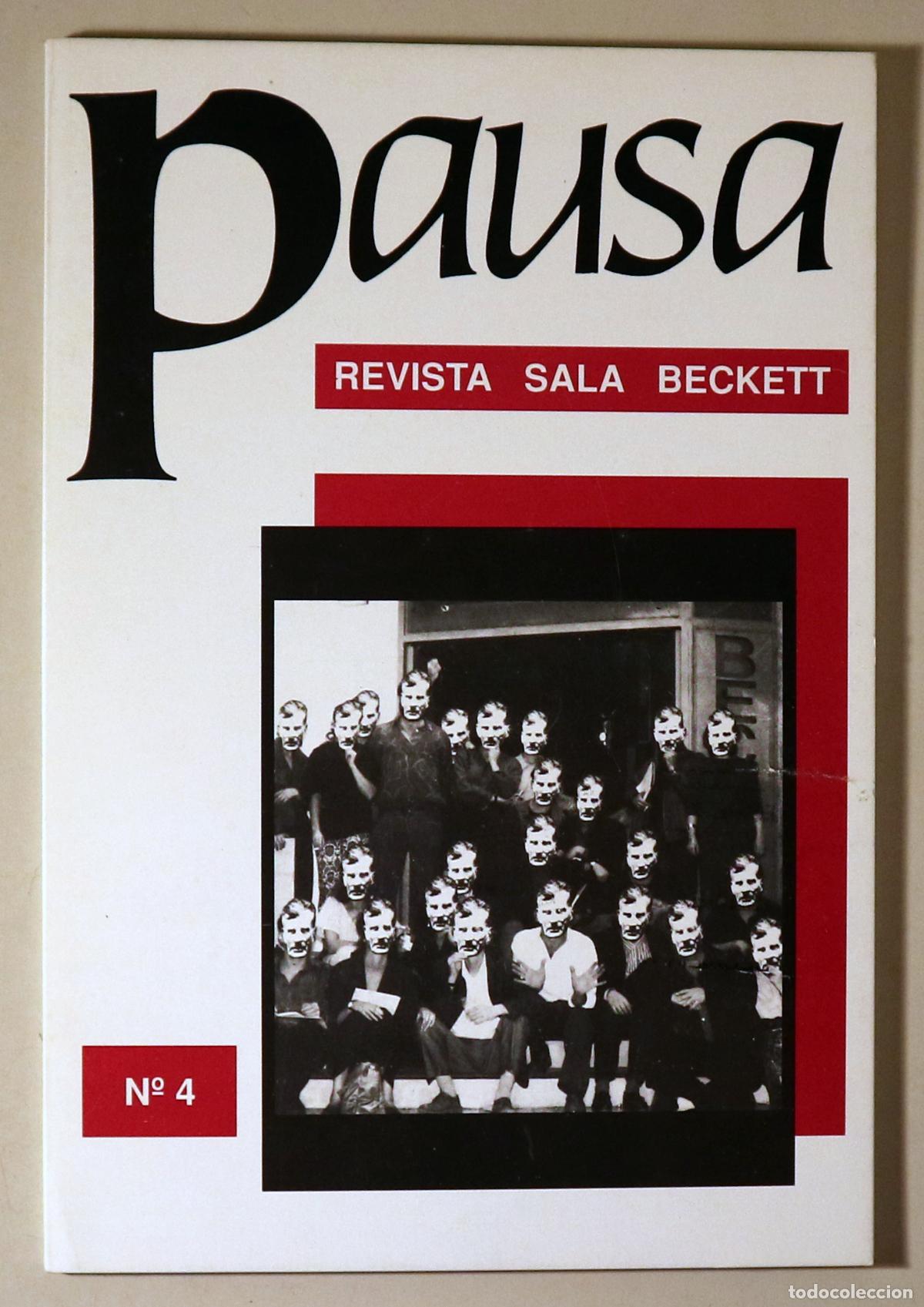 Collezionismo di Riviste e Giornali: (Cots, Toni - Gual, Adri&agrave; - Belbel, Sergi) - PAUSA N&ordm; 4 - Barcelona 1990 - Il&middot;lustrada