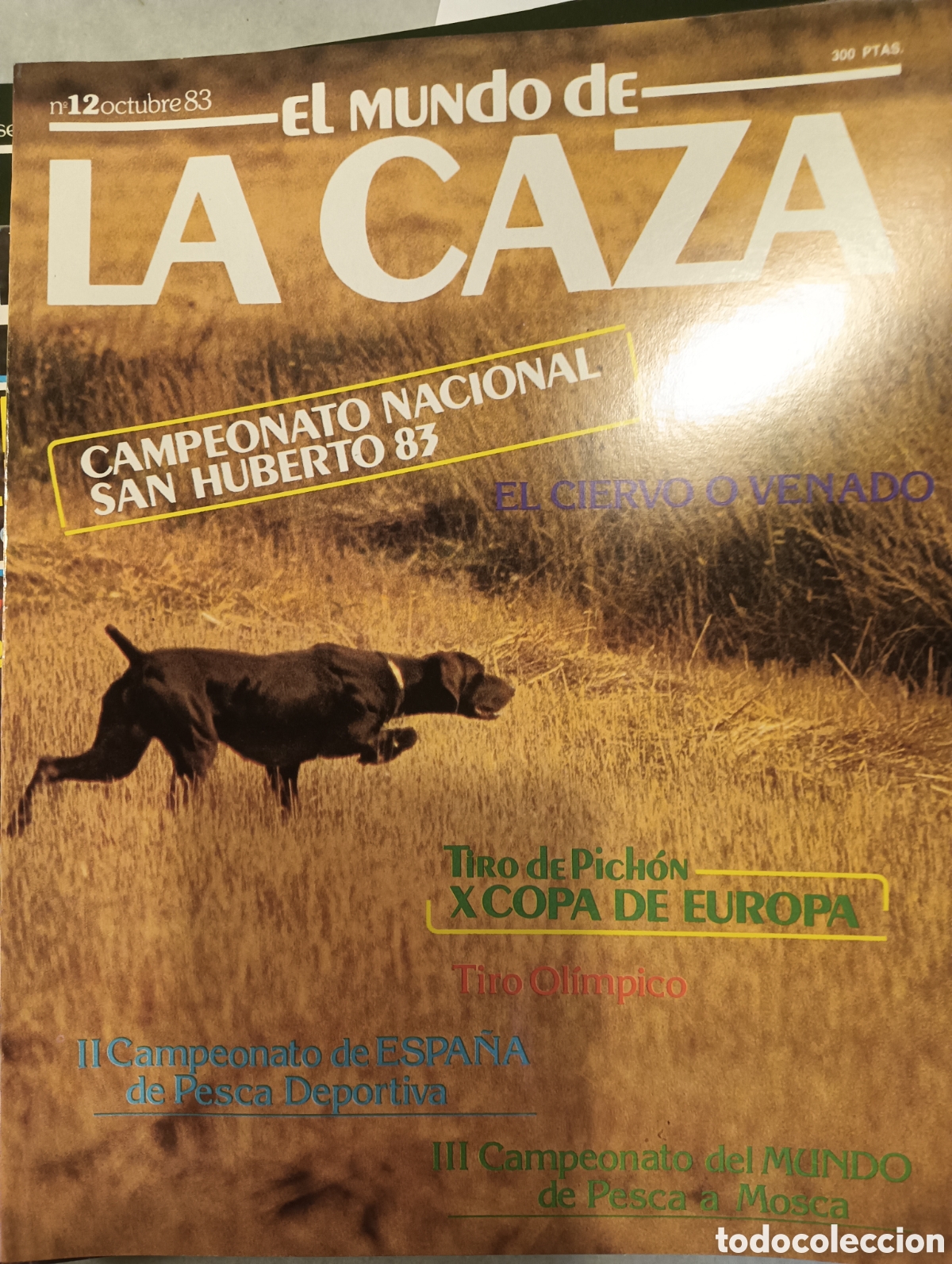Coleccionismo de Revistas y Peri&oacute;dicos: EL MUNDO DE LA CAZA OCTUBRE 1983