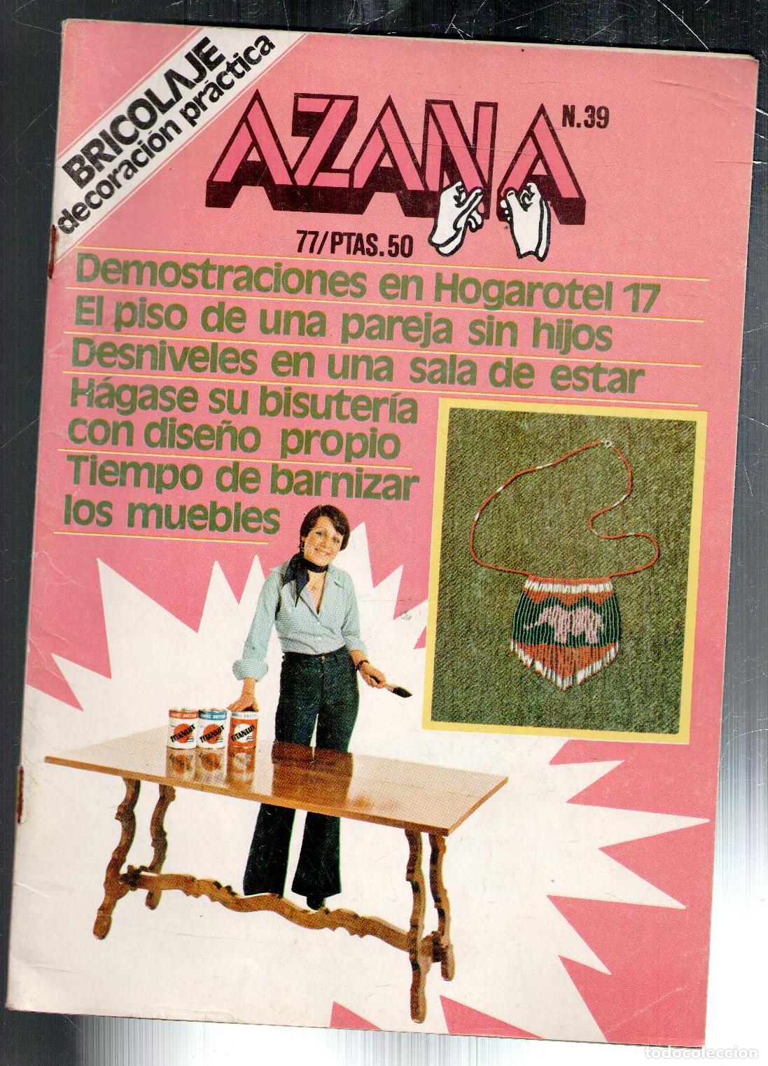 Coleccionismo de Revistas y Peri&oacute;dicos: Azana Bricolaje. Decoraci&oacute;n Pr&aacute;ctica. N. 39. 77