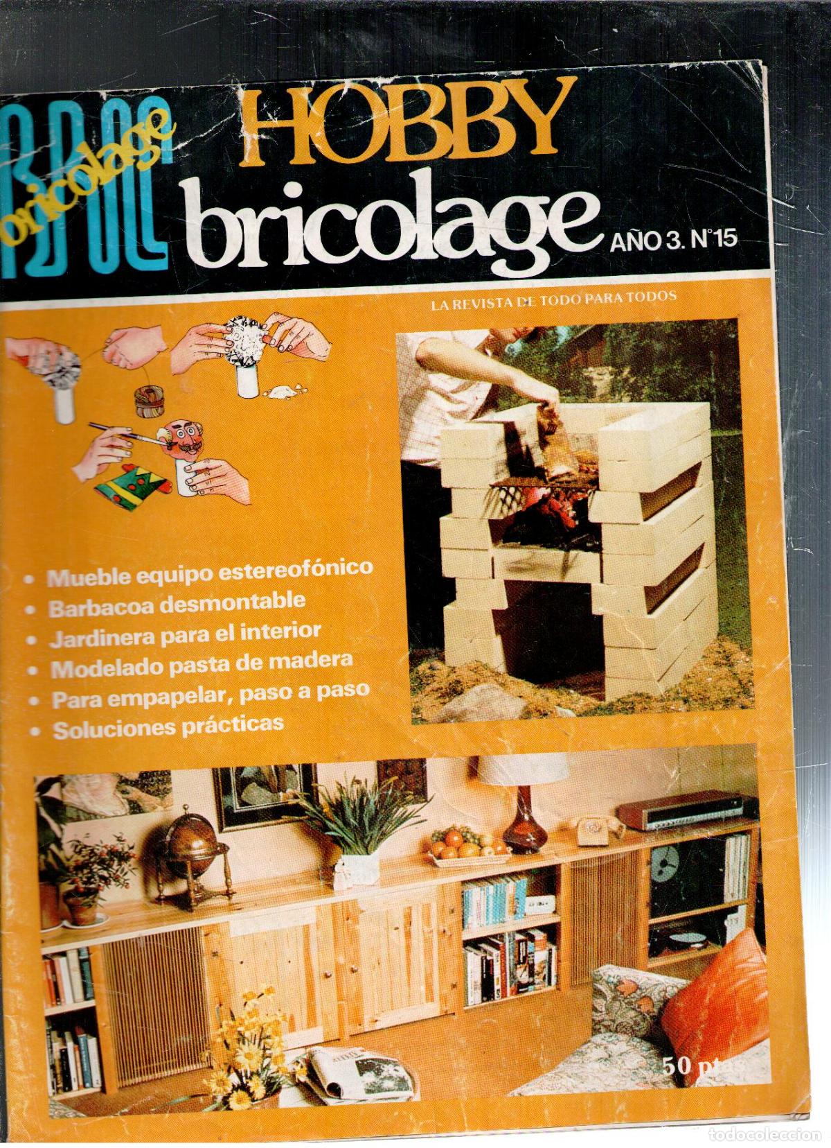 Coleccionismo de Revistas y Peri&oacute;dicos: Hobby bricolaje, n&ordm; 15. Mayo 1977.