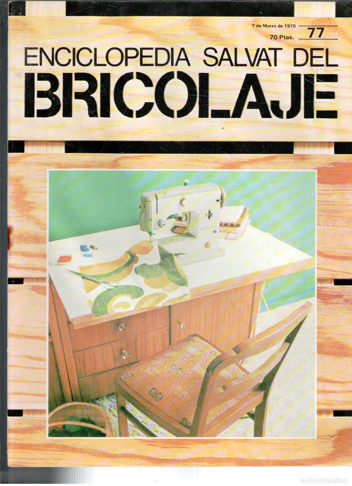 Coleccionismo de Revistas y Peri&oacute;dicos: Enciclopedia Salvat del Bricolaje. Fasc&iacute;culo 77