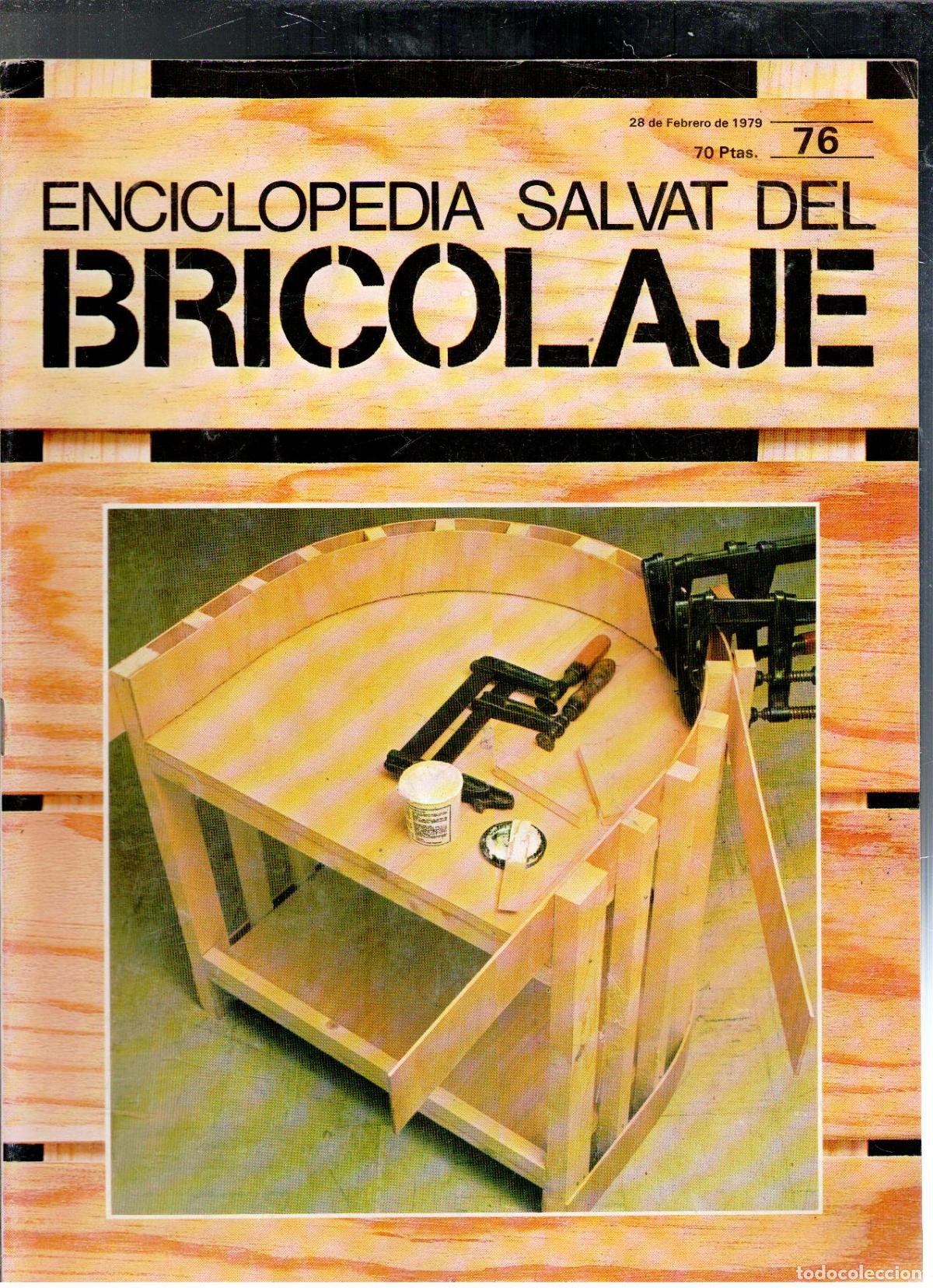 Coleccionismo de Revistas y Peri&oacute;dicos: Enciclopedia Salvat del Bricolaje. Fasc&iacute;culo 76