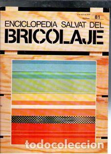 Coleccionismo de Revistas y Peri&oacute;dicos: Enciclopedia Salvat del Bricolaje. Fasc&iacute;culo 81