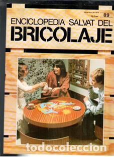 Coleccionismo de Revistas y Peri&oacute;dicos: Enciclopedia Salvat del Bricolaje. Fasc&iacute;culo 89