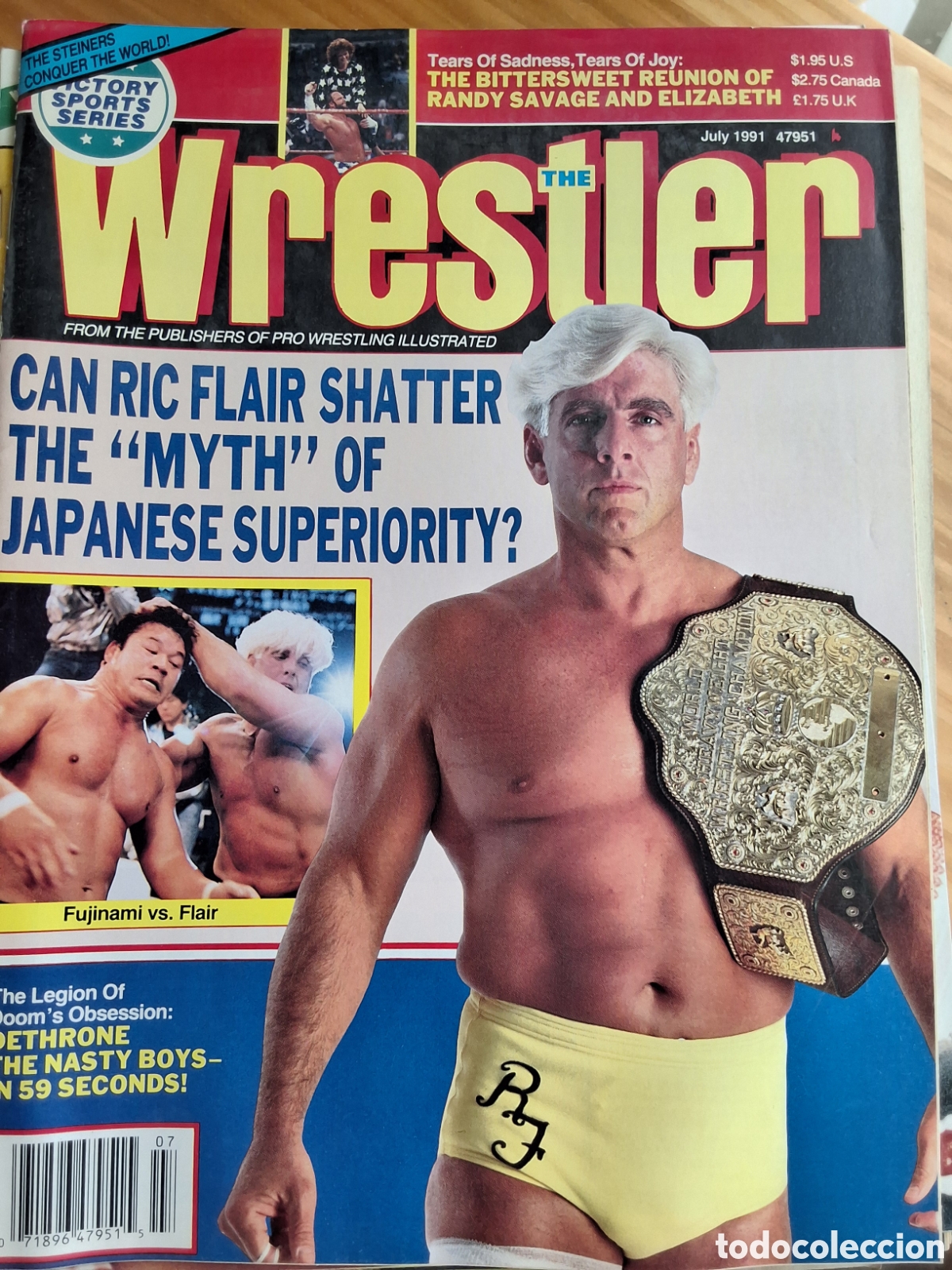 Coleccionismo de Revistas y Peri&oacute;dicos: Wrestler the revista lucha americana 1991/7