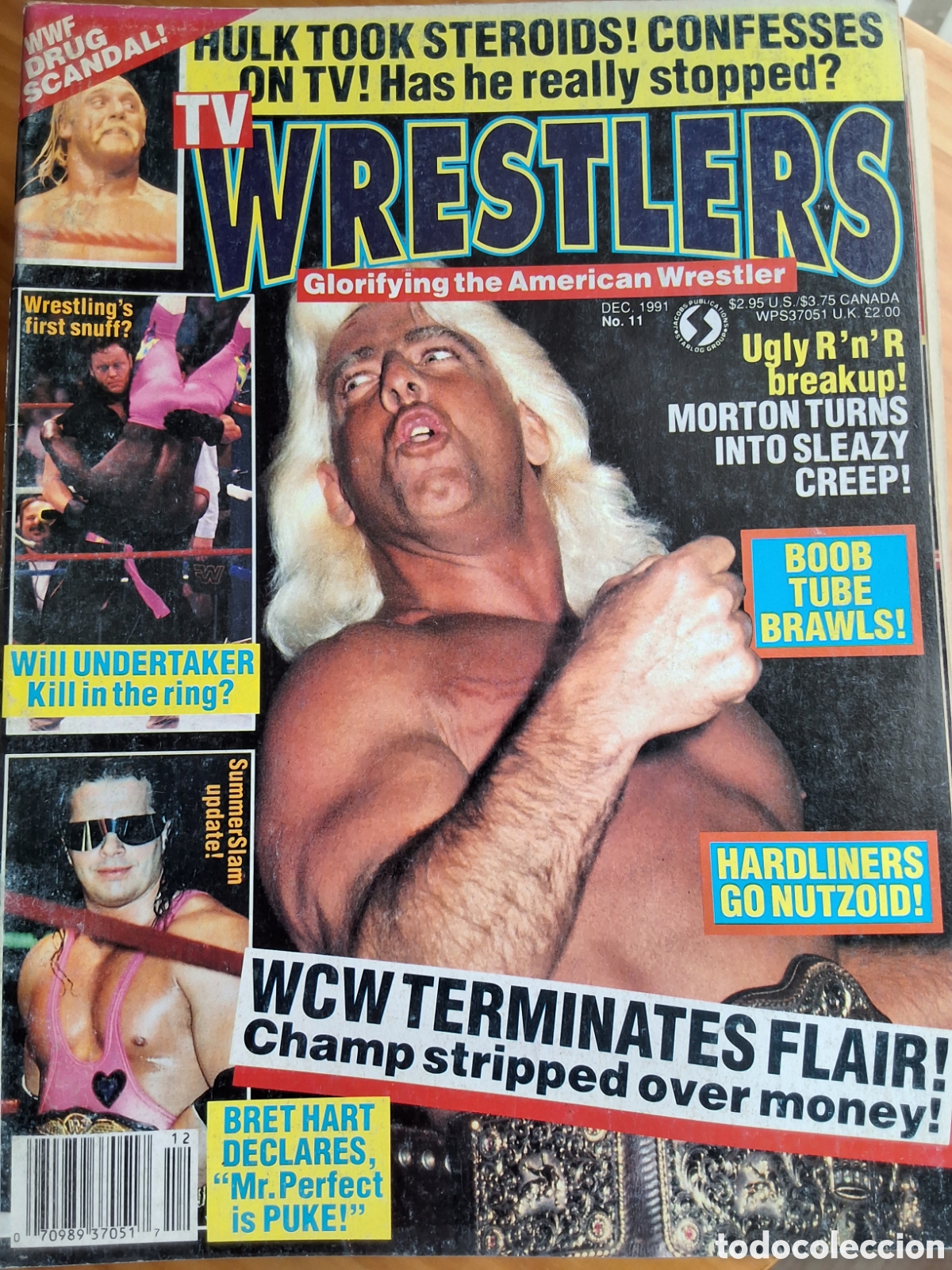 Coleccionismo de Revistas y Peri&oacute;dicos: Wreslers revista lucha americana 1991/12