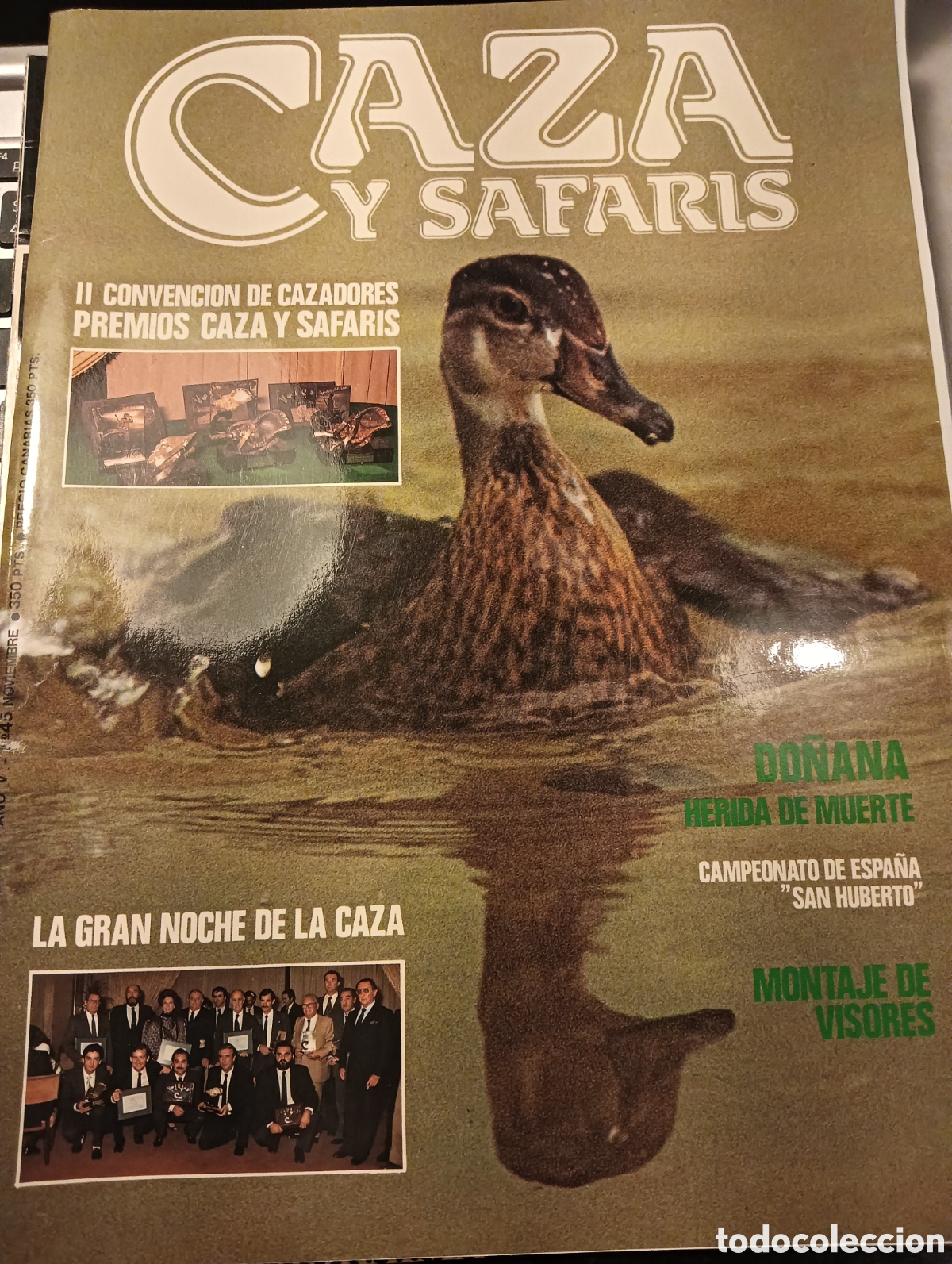 Coleccionismo de Revistas y Peri&oacute;dicos: CAZA Y SAFARIS N&ordm; 45 NOVIEMBRE