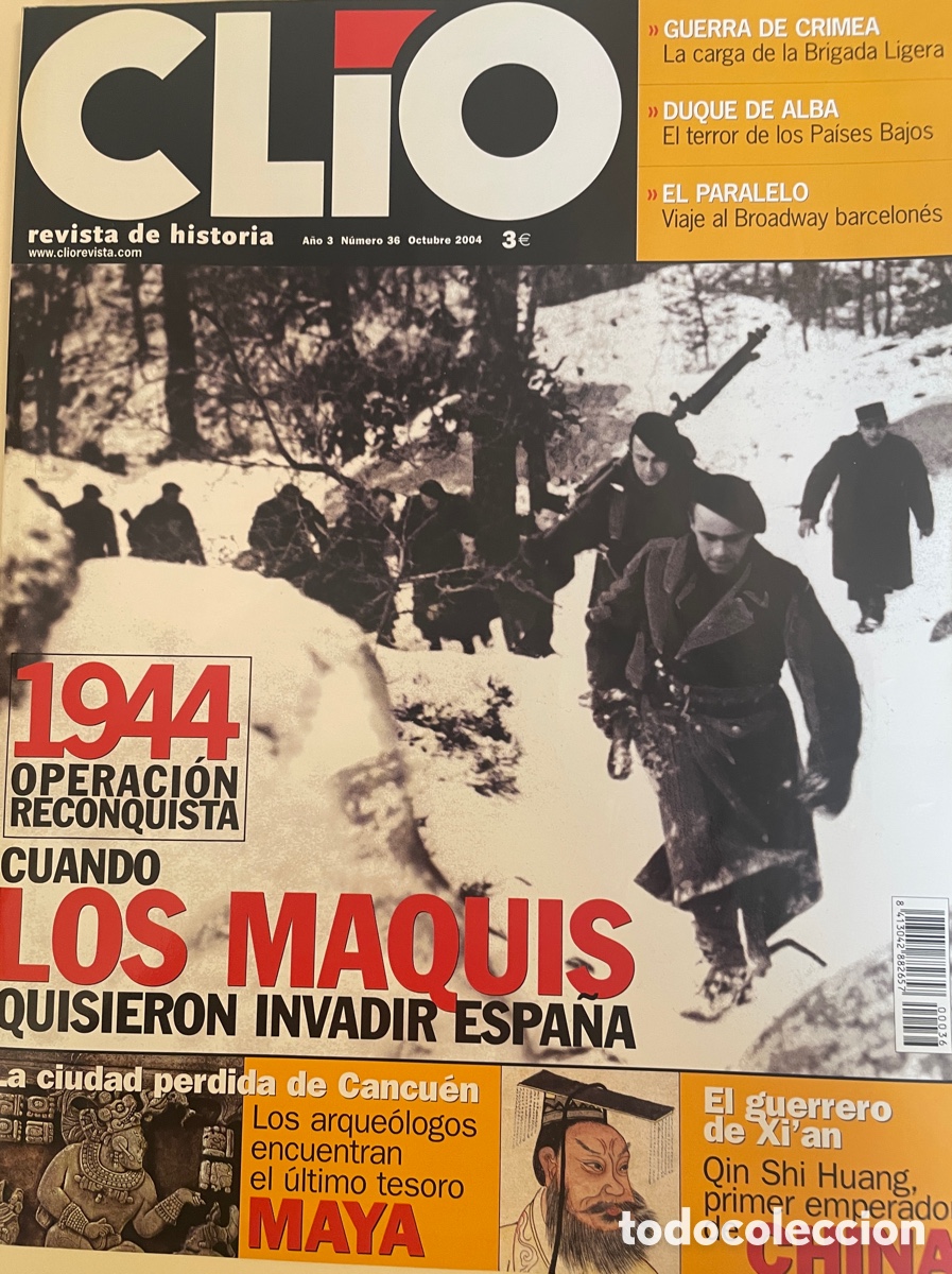 Coleccionismo de Revistas y Peri&oacute;dicos: Revista CL&Iacute;O N&uacute;m. 36. Octubre 2004.