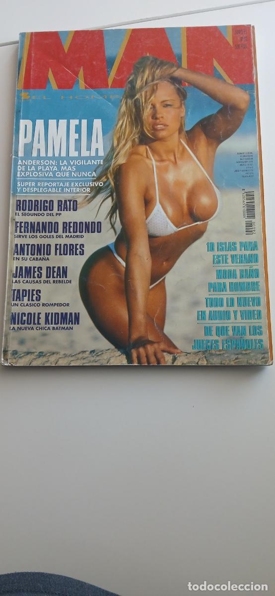 Coleccionismo de Revistas y Peri&oacute;dicos: Revista MAN, (n&uacute;mero 92) junio de 1995 - Pamela Anderson