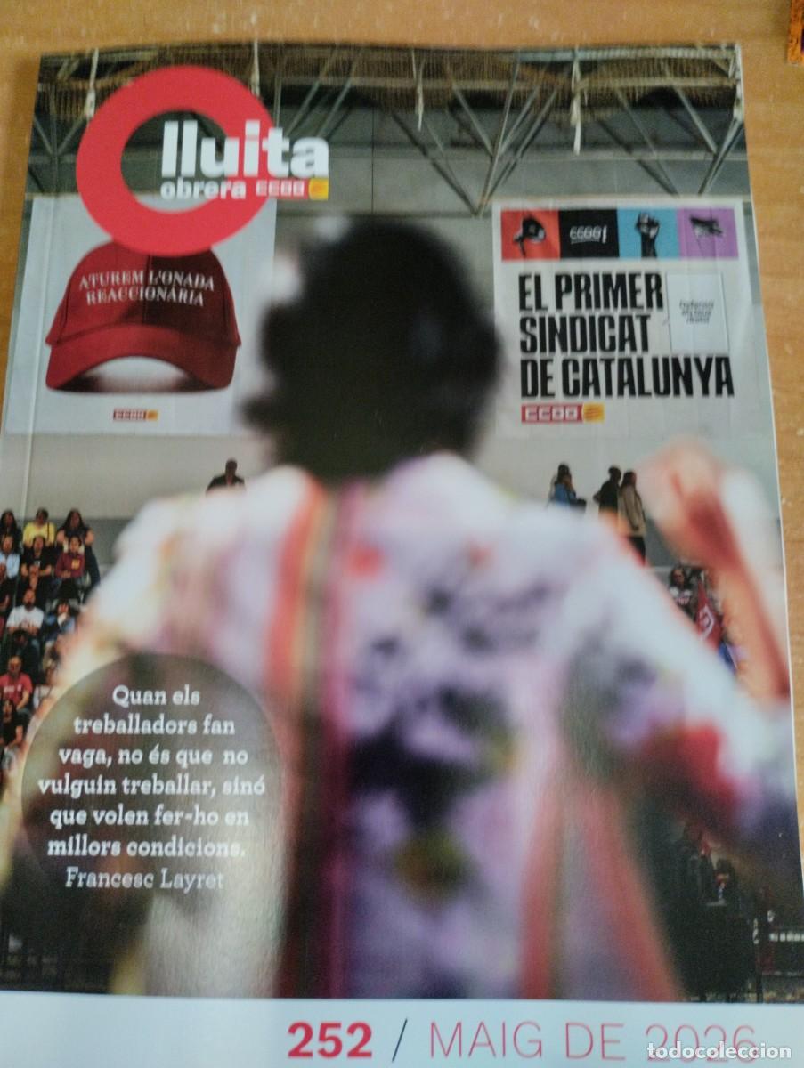 Coleccionismo de Revistas y Peri&oacute;dicos: Revista Lluita obrera CCOO n&deg;252.Maig 2026.