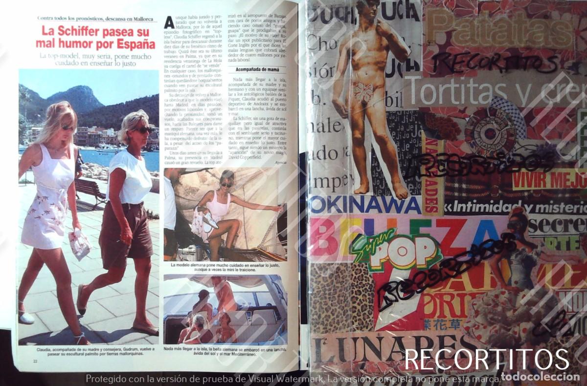 Coleccionismo de Revistas y Peri&oacute;dicos: CLAUDIA SCHIFFER EN MALLORCA