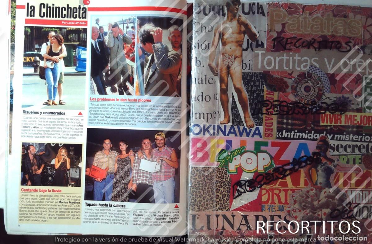 Coleccionismo de Revistas y Peri&oacute;dicos: ANA TORRENT ALAN MONTSE MARTINEZ JESUS VAZQUEZ VIRGINIA BLANCO MISS CANARIAS