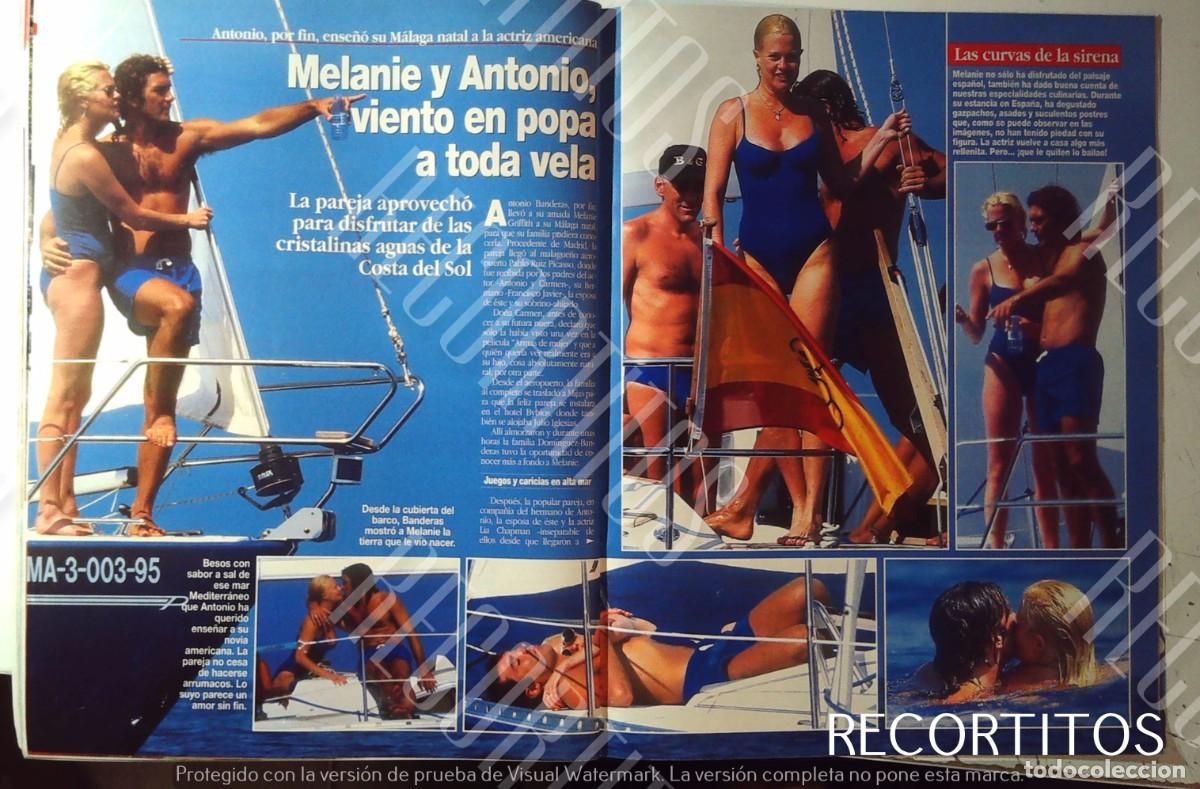 Coleccionismo de Revistas y Peri&oacute;dicos: MELANIE GRIFFITH ANTONIO BANDERAS COSTA DEL SOL