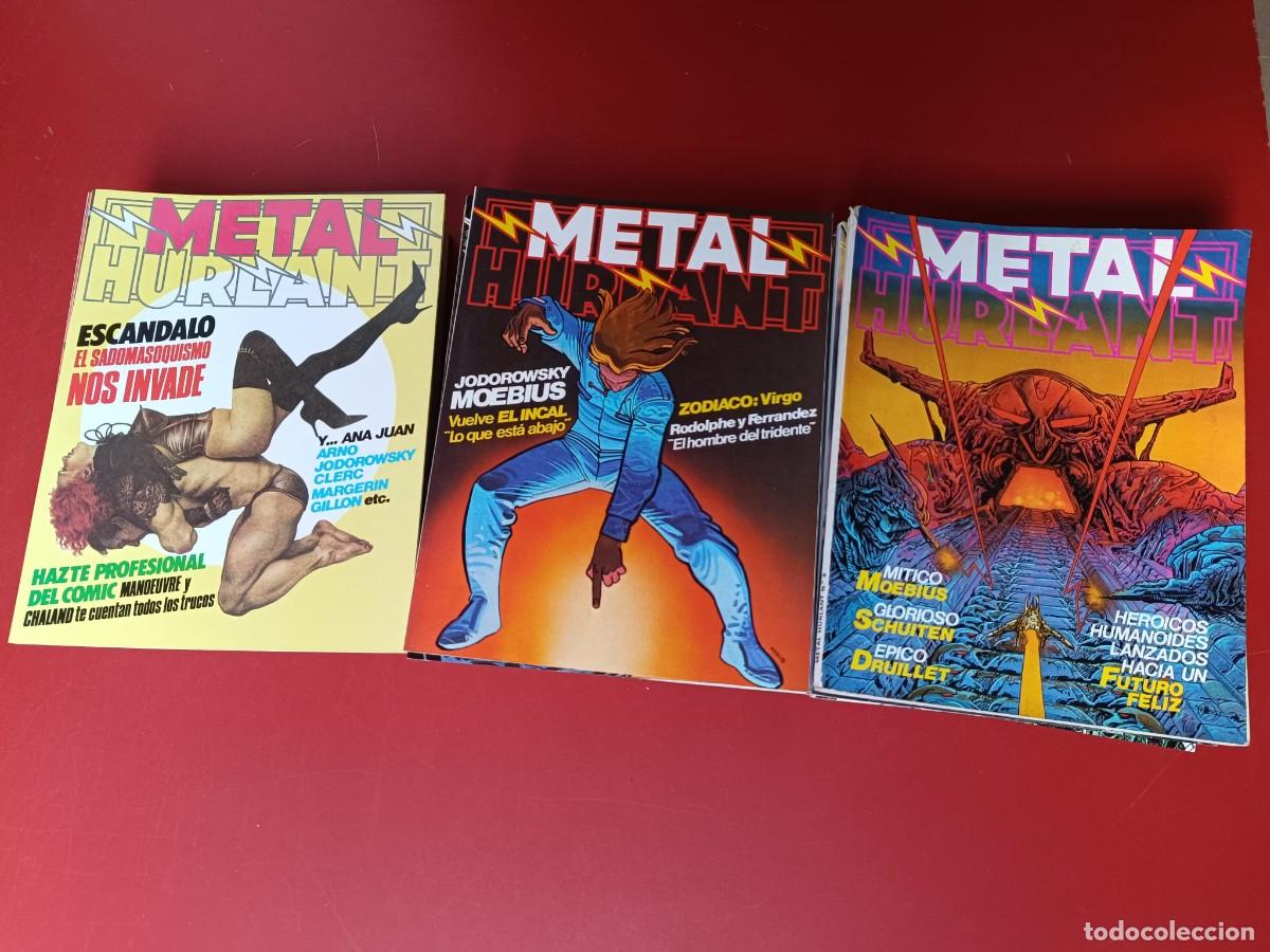 Coleccionismo de Revistas y Peri&oacute;dicos: Metal Hurlant, colecci&oacute;n (45 n&uacute;meros)