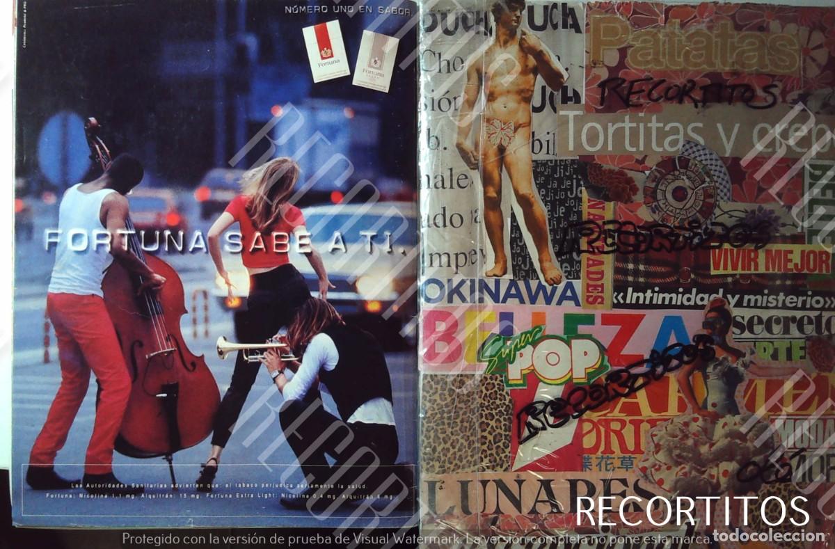 Coleccionismo de Revistas y Peri&oacute;dicos: FORTUNA TABACO CIGARRILLOS ANUNCIO PUBLICIDAD FOTOGRAMAS