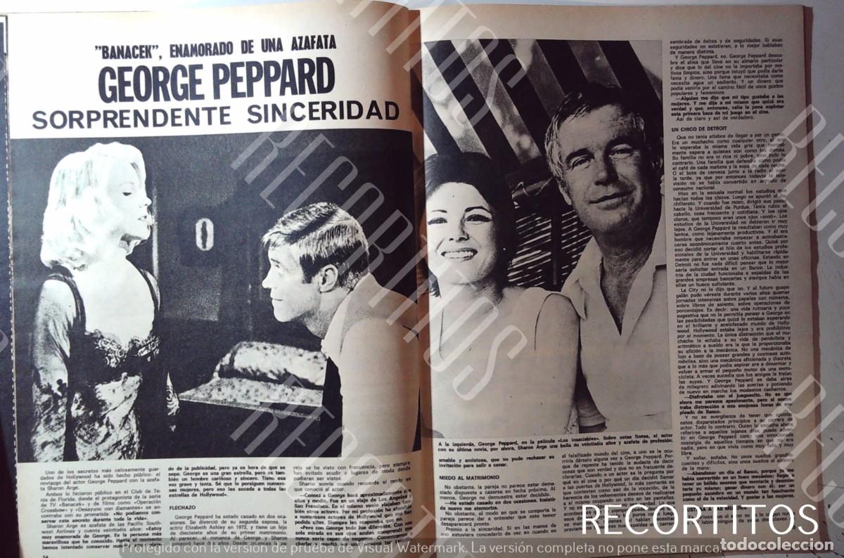 Coleccionismo de Revistas y Peri&oacute;dicos: GEORGE PEPPARD BANACEK AUDREY HEPBURN