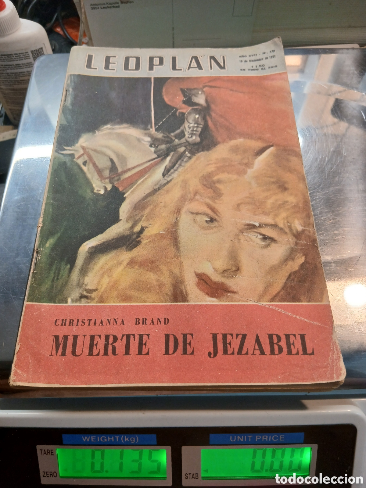Coleccionismo de Revistas y Peri&oacute;dicos: LEOPLAN A&Ntilde;O XVII -NRO.420.19 DICIEMBRE DE 1951