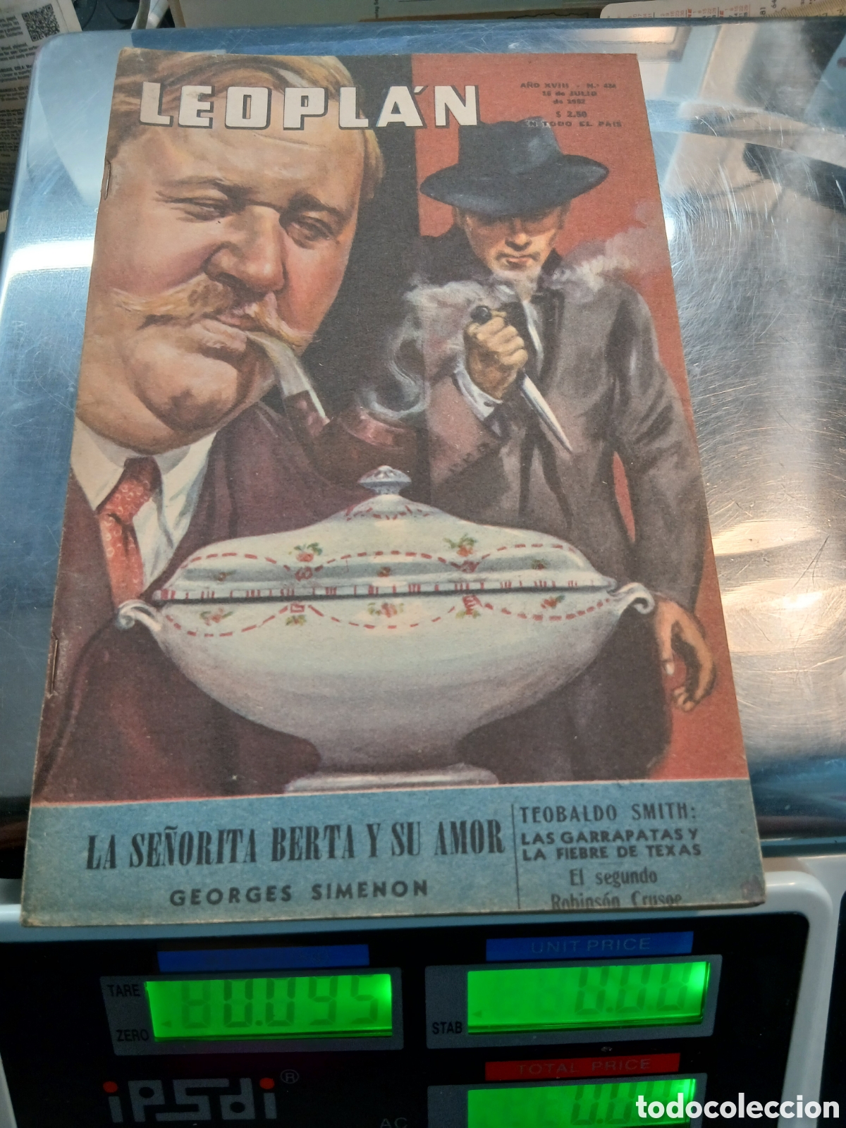 Coleccionismo de Revistas y Peri&oacute;dicos: LEOPLAN A&Ntilde;O XVIII .NRO 434 .16 DE JULIO DE 1952