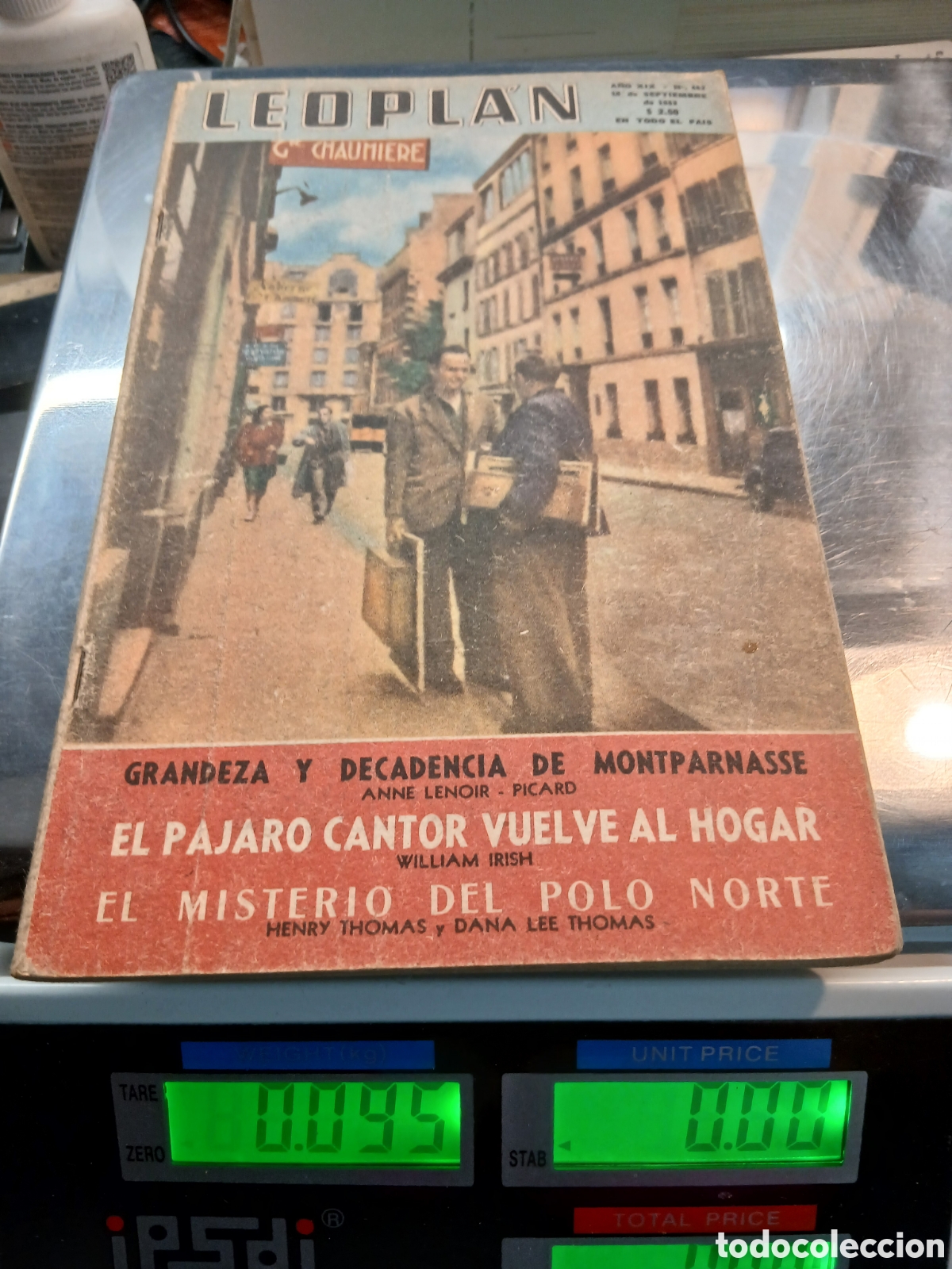 Coleccionismo de Revistas y Peri&oacute;dicos: LEOPLAN A&Ntilde;O XIX ,NRO 462. 16 DE SEPTIEMBRE DE 1953