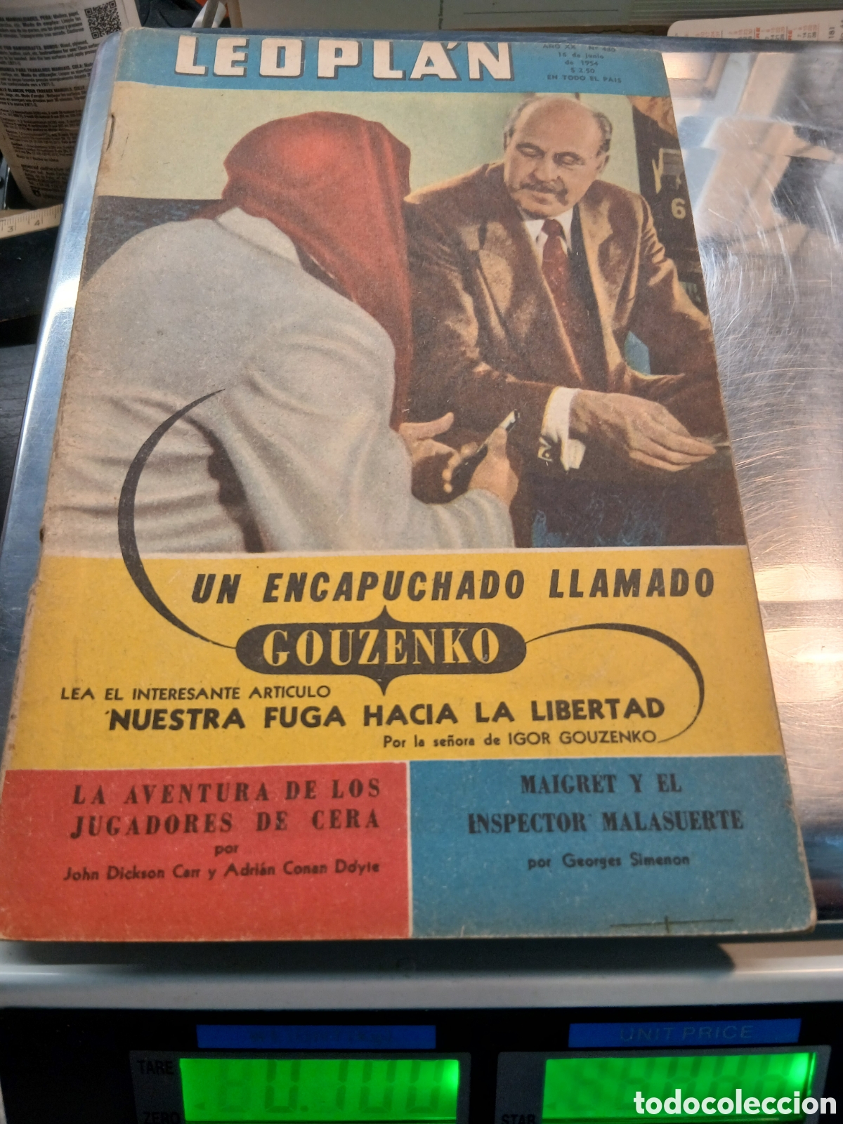 Coleccionismo de Revistas y Peri&oacute;dicos: LEOPLAN A&Ntilde;O XX NRO 480 .15 JUNIO DE 1954