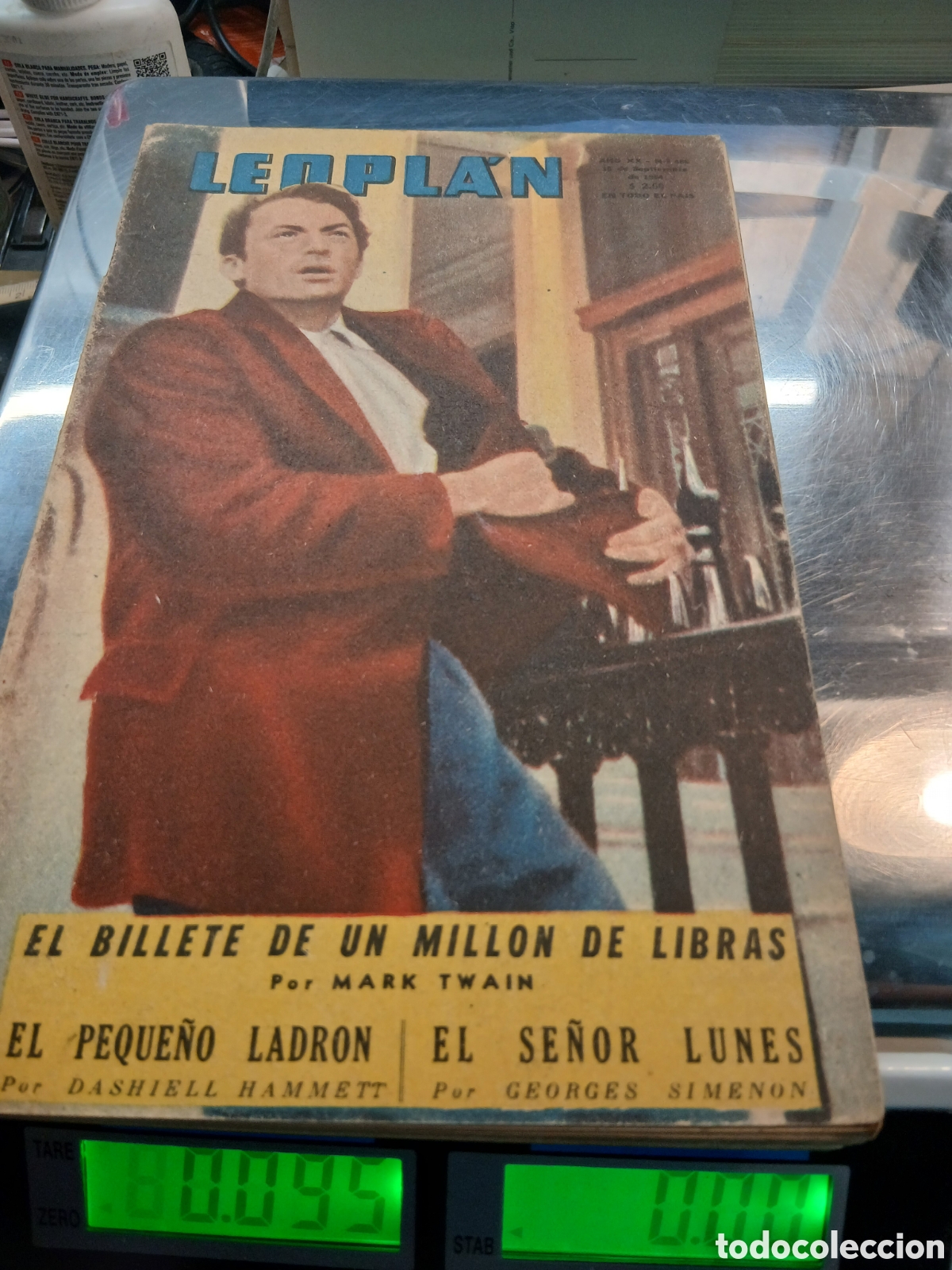 Coleccionismo de Revistas y Peri&oacute;dicos: LEOPLAN NRO 486 .15 SEPTIEMBRE DE 1954
