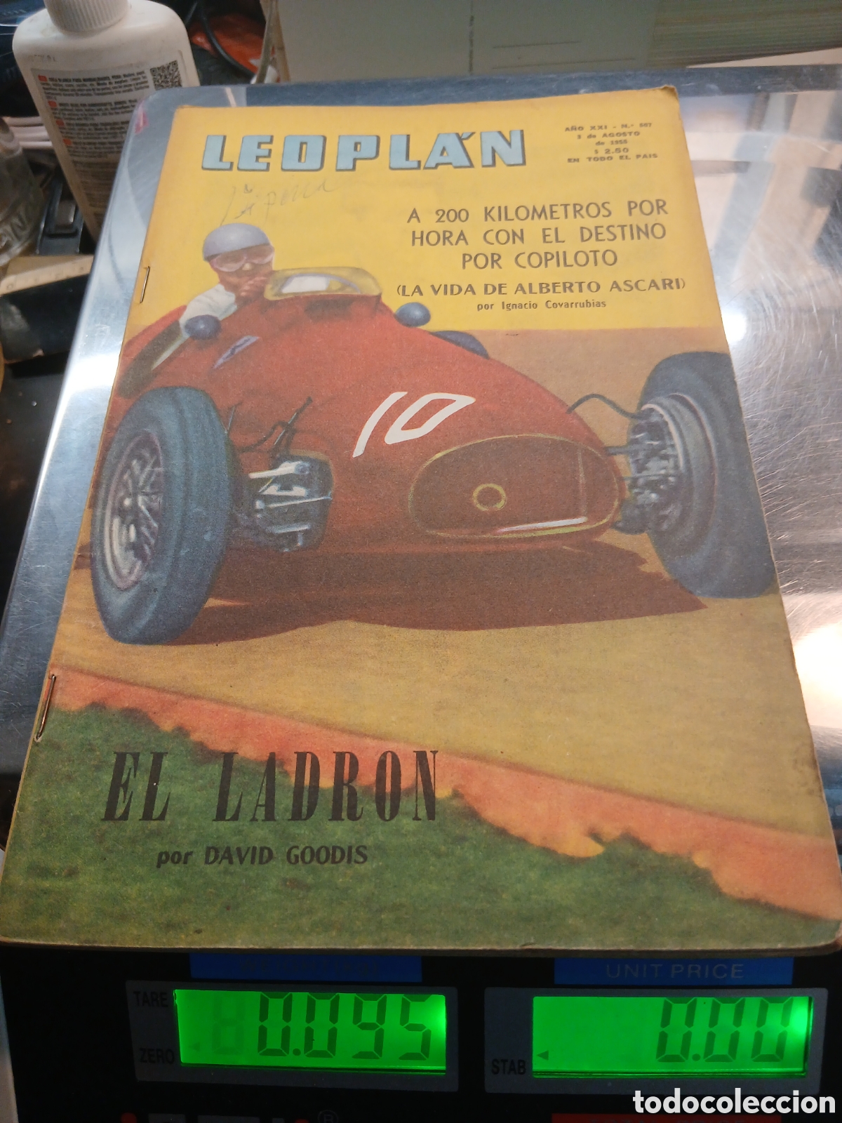 Coleccionismo de Revistas y Peri&oacute;dicos: LEOPLAN A&Ntilde;OXXI NRO 507 .3 DE AGOSTO DE 1955