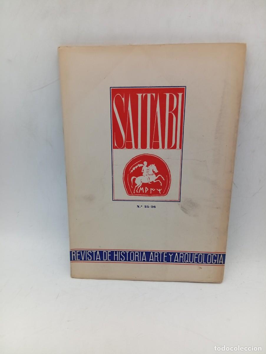 Coleccionismo de Revistas y Peri&oacute;dicos: SAITABI. REVISTA DE LA FACULTAD DE FILOSOFIA Y LETRAS. TOMO V. JULIO-DICIEMBRE 1947. INTONSO.
