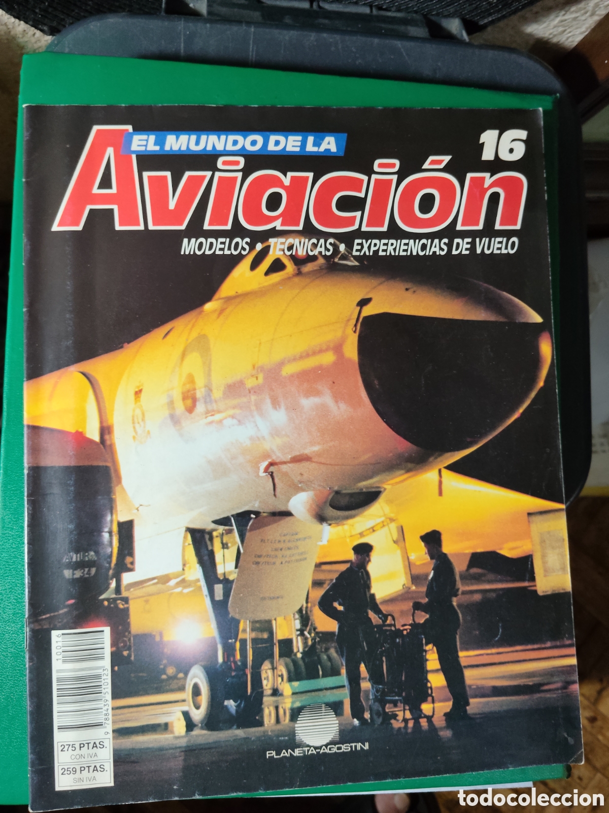 Coleccionismo de Revistas y Peri&oacute;dicos: EL MUNDO DE LA AVIACION 16 - PLANETA DE AGOSTINI 1989