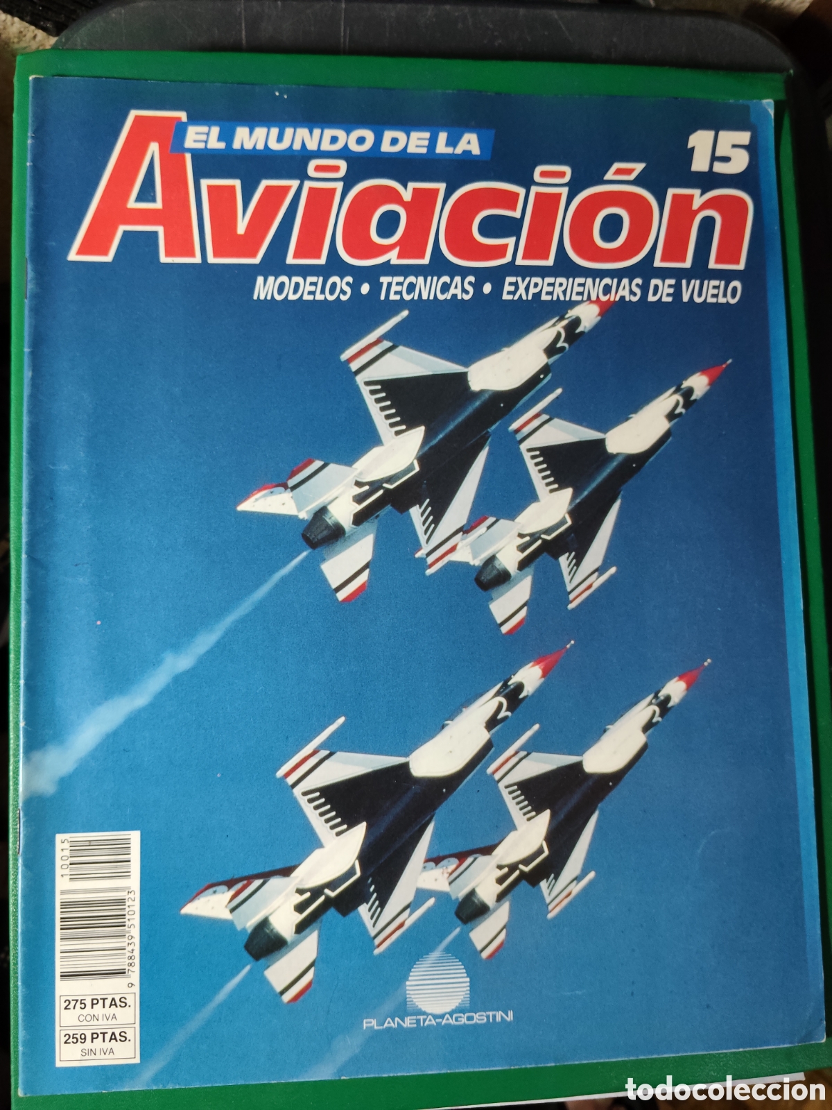 Coleccionismo de Revistas y Peri&oacute;dicos: EL MUNDO DE LA AVIACION 15 - PLANETA DE AGOSTINI 1989