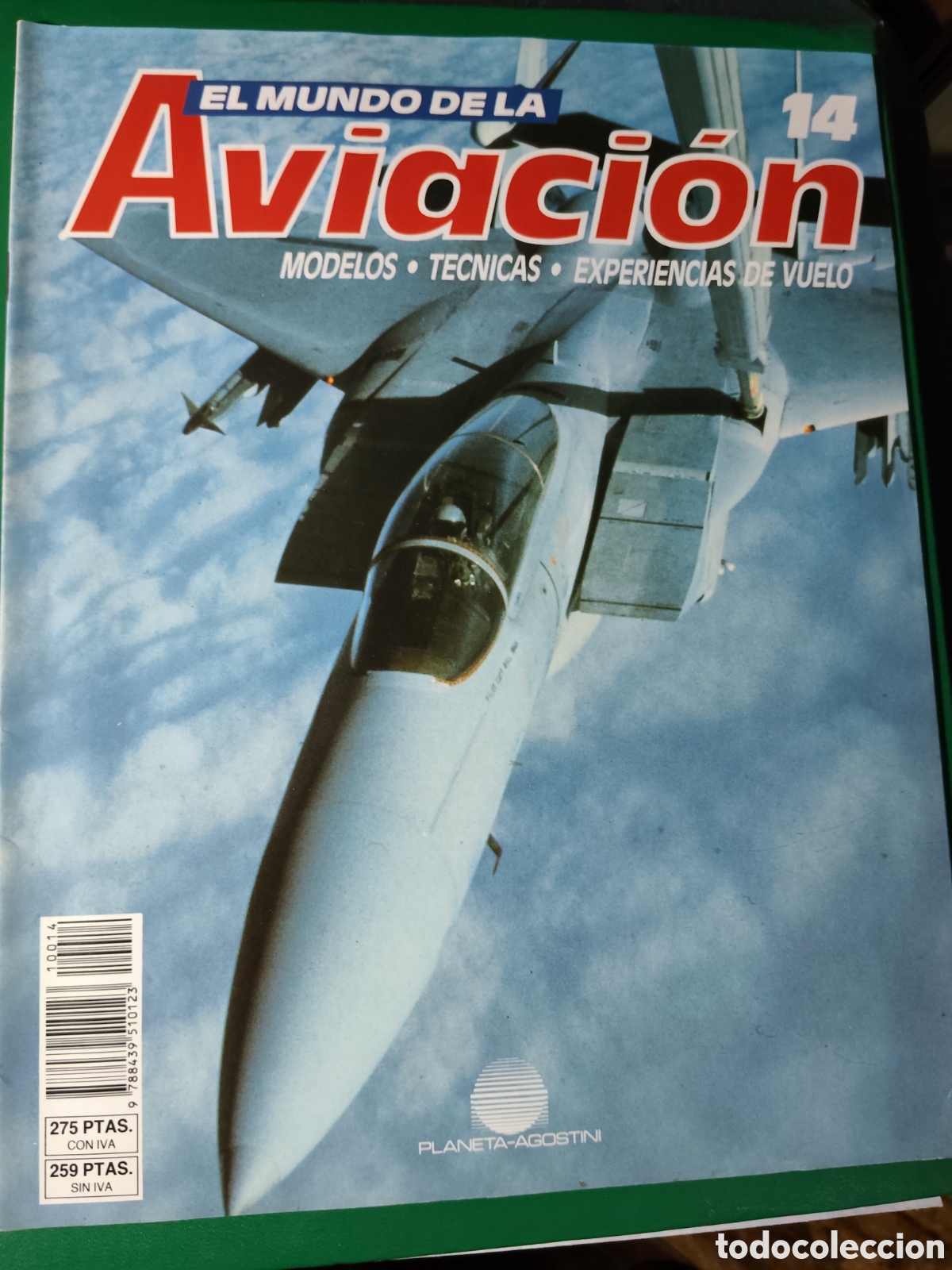 Coleccionismo de Revistas y Peri&oacute;dicos: EL MUNDO DE LA AVIACION 14 - PLANETA DE AGOSTINI 1989
