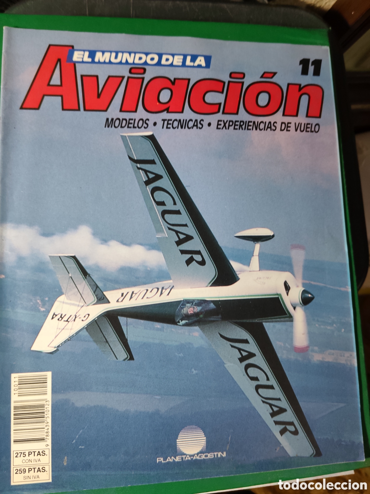 Coleccionismo de Revistas y Peri&oacute;dicos: EL MUNDO DE LA AVIACION 11 - PLANETA DE AGOSTINI 1989