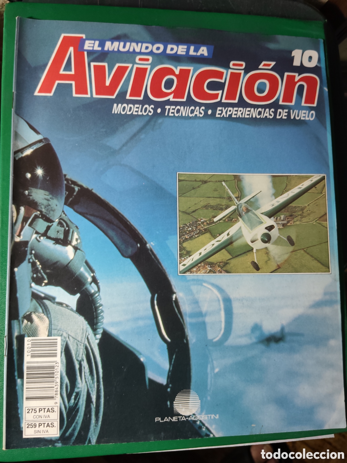 Coleccionismo de Revistas y Peri&oacute;dicos: EL MUNDO DE LA AVIACION 10 - PLANETA DE AGOSTINI 1989