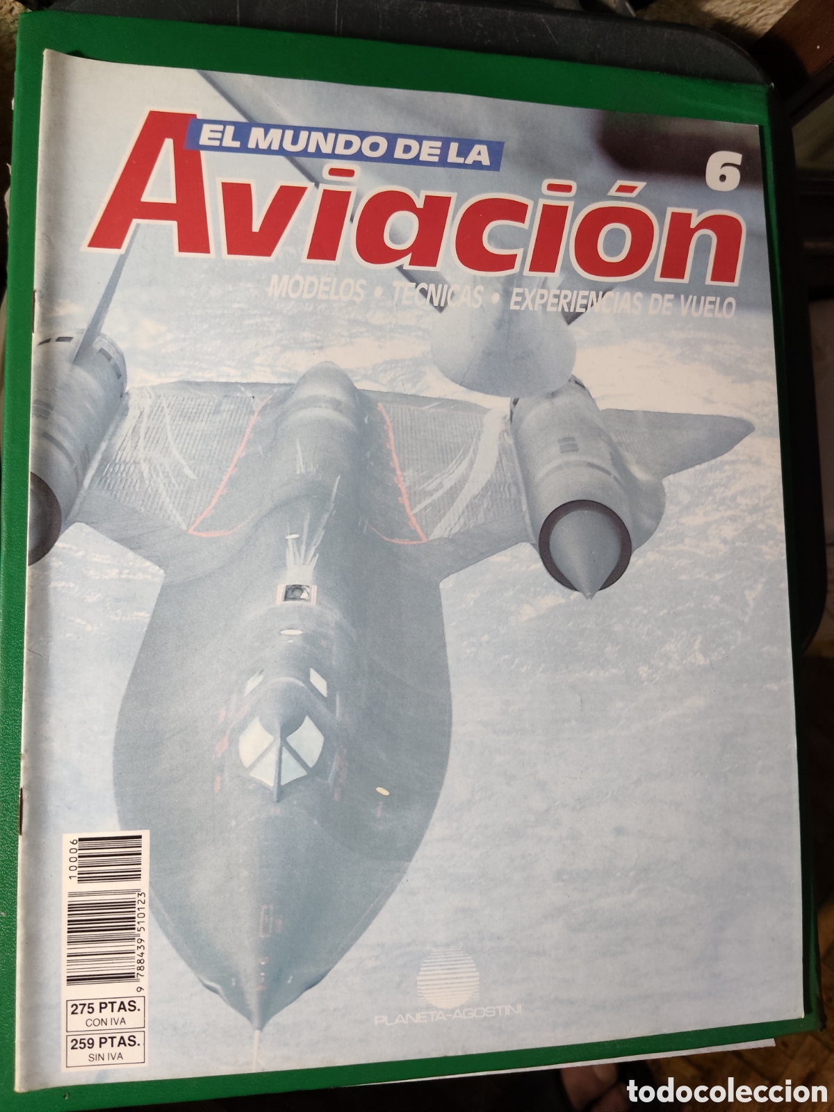 Coleccionismo de Revistas y Peri&oacute;dicos: EL MUNDO DE LA AVIACION 6 - PLANETA DE AGOSTINI 1989