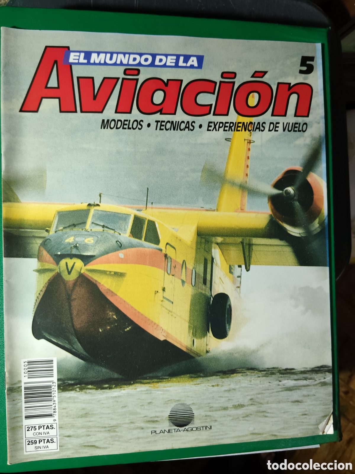 Coleccionismo de Revistas y Peri&oacute;dicos: EL MUNDO DE LA AVIACION 5 - PLANETA DE AGOSTINI 1989