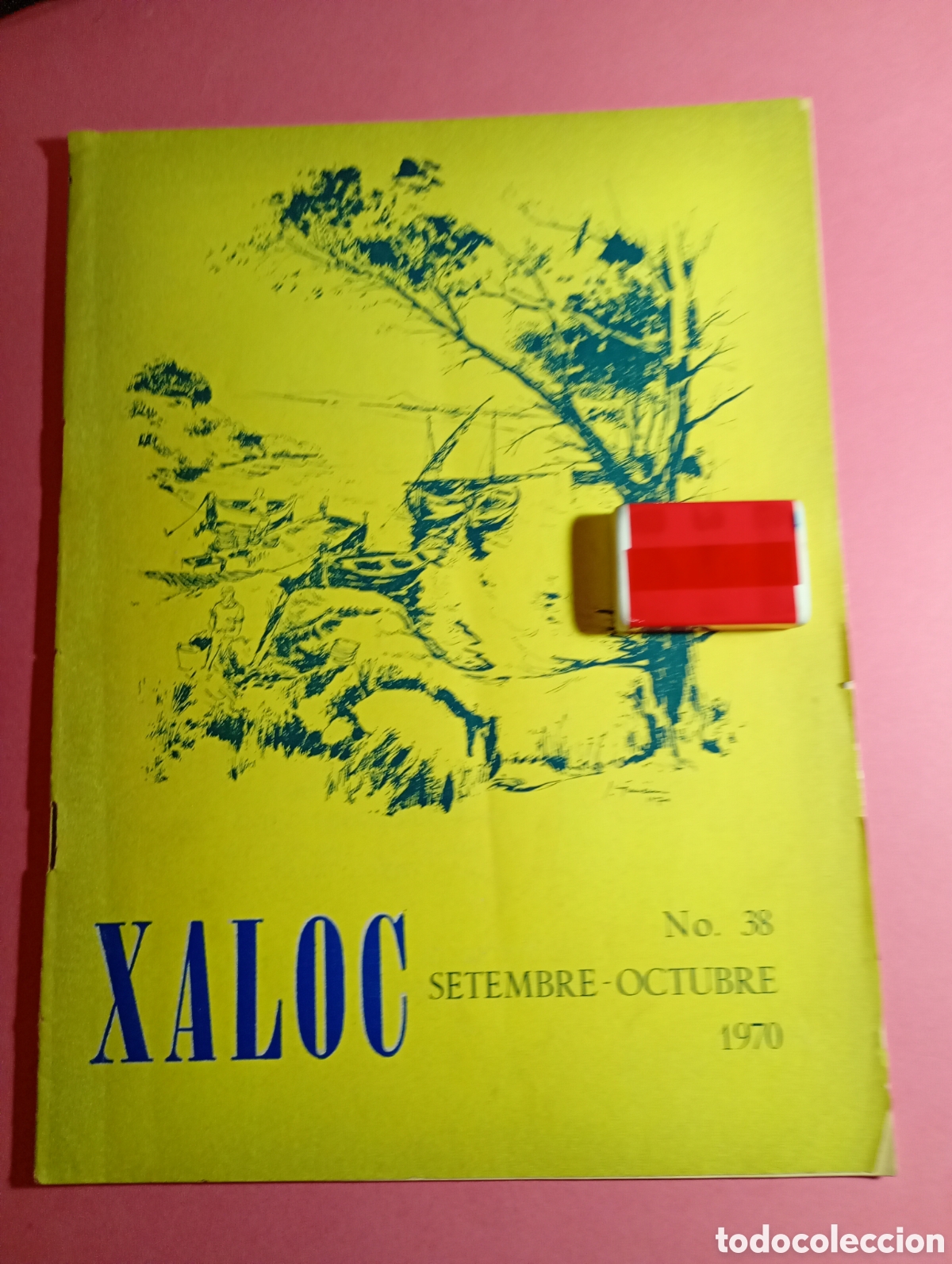 Coleccionismo de Revistas y Peri&oacute;dicos: FORMENTERA CALA PUJOL DIBUIX J. GIM&Eacute;NEZ ''XALOC'' REVISTA TRIM. 31/10/ 1970 SUMARI A FOTO 2