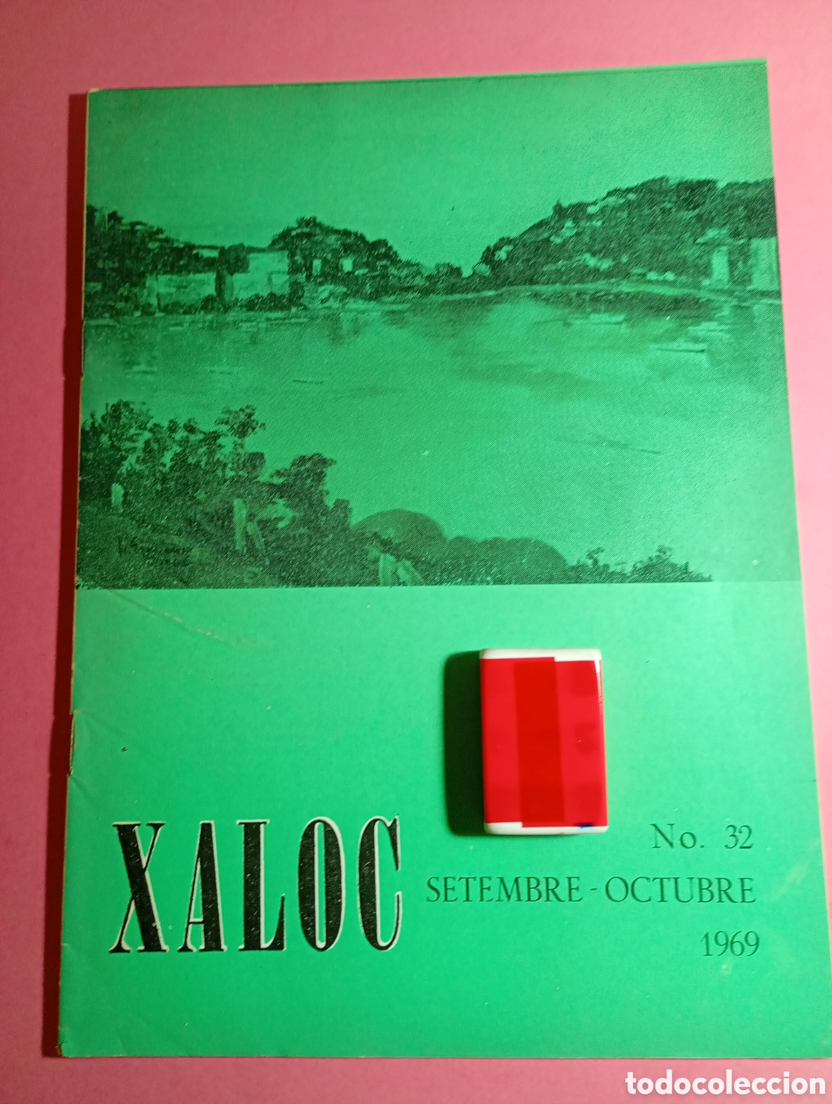 Coleccionismo de Revistas y Peri&oacute;dicos: UN RAC&Oacute; D&acute;ACAPULCO OLI DE JOAN GIMENEZ ''XALOC'' REVISTA EXILI TRIM. N&ordm; 32 9-10 1969 SUMARI A FOTO 2
