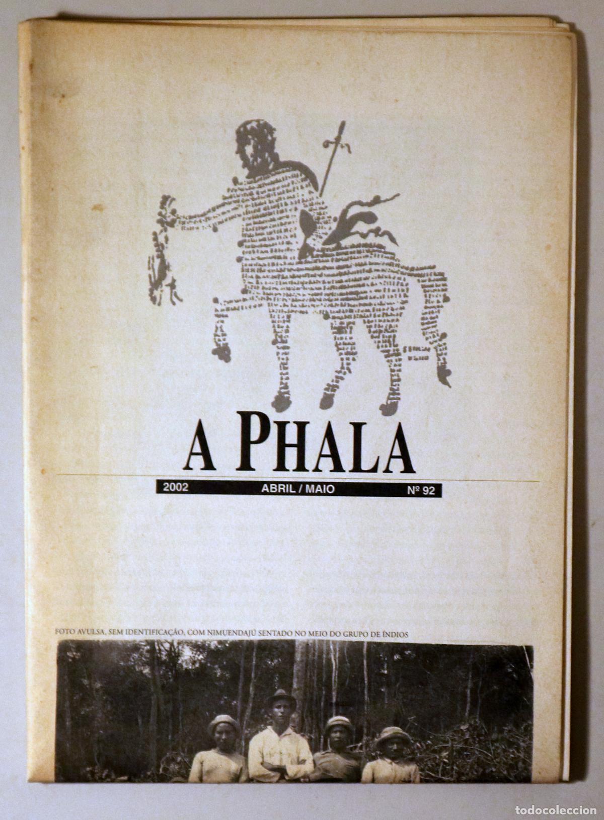 Collectionnisme de Revues et Journaux: (Vila-Matas, Enrique - Pessoa, etc.) - A PHALA. N&ordm; 92 - Lisboa 2002 - Ilustrado