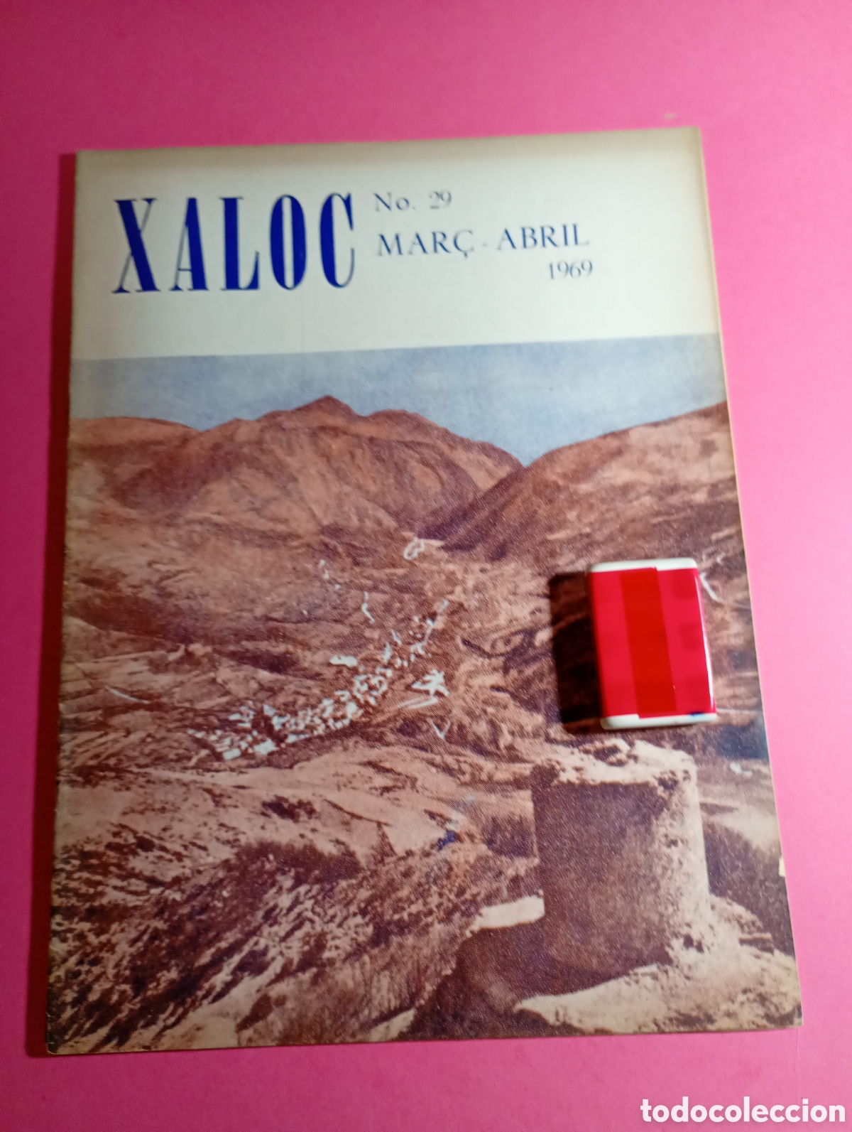 Coleccionismo de Revistas y Peri&oacute;dicos: PRATS DE MOLL&Oacute; DIBUIX JOAN GIMENEZ ''XALOC'' REVISTA EXILI TRIM. N&ordm; 29 3-4 1969 SUMARI A FOTO 2