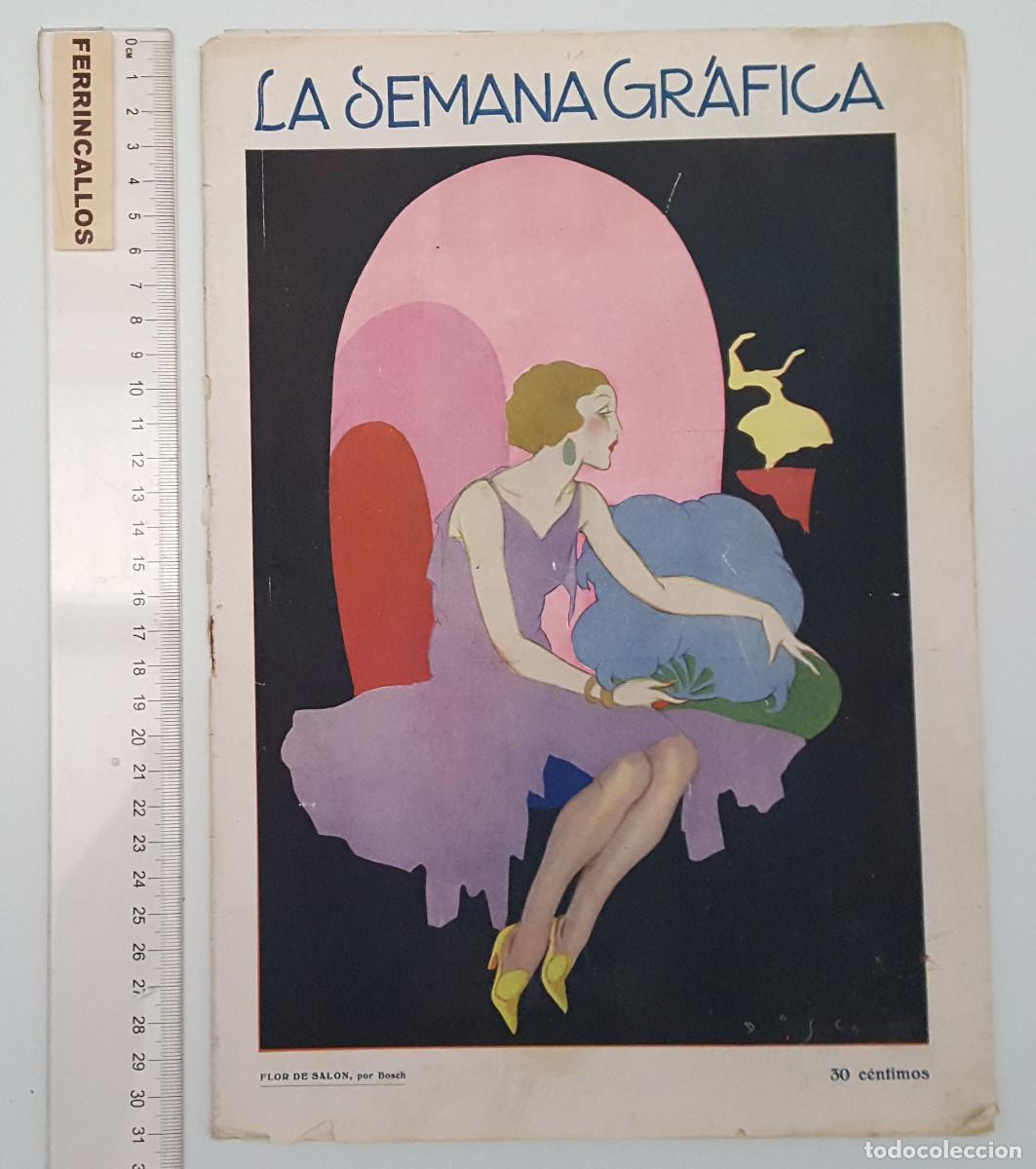 Collection Magazines and Newspapers: LA SEMANA GR&Aacute;FICA A&Ntilde;O V N&ordm; 170 VALENCIA 12 OCTUBRE 1929, INCLUYE INSERTO CRONICA SEMANAL DEL ARTE