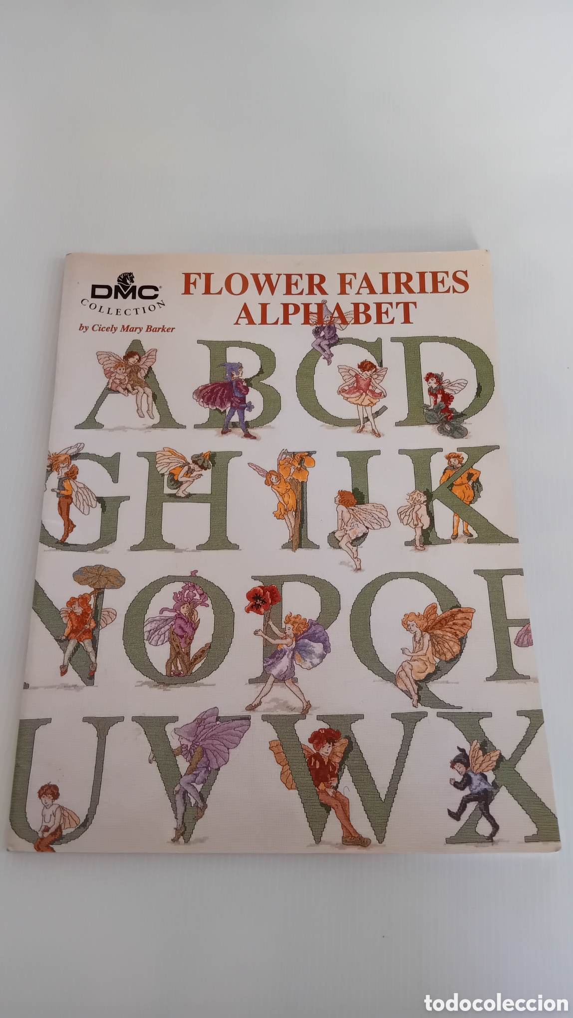 Coleccionismo de Revistas y Peri&oacute;dicos: REVISTA PUNTO DE CRUZ FLOWERS FAIRIES ALPHABET