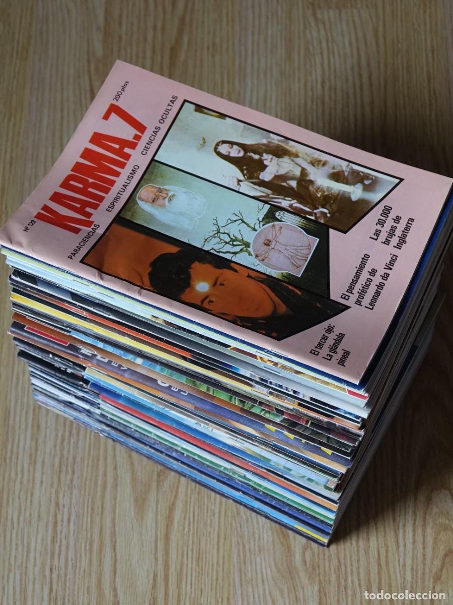 Coleccionismo de Revistas y Peri&oacute;dicos: Lote 5 Revistas Karma7 Karma 7 La revista de paraciencias enigmas y misterios del mundo
