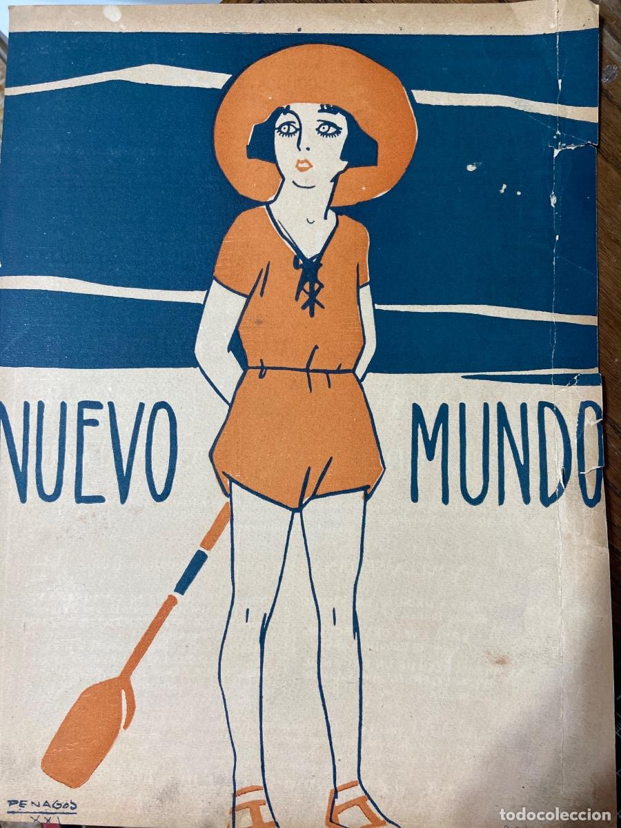 Coleccionismo de Revistas y Peri&oacute;dicos: NUEVO MUNDO ILUSTRACI&Oacute;N PENAGOS PORTADA REVISTA