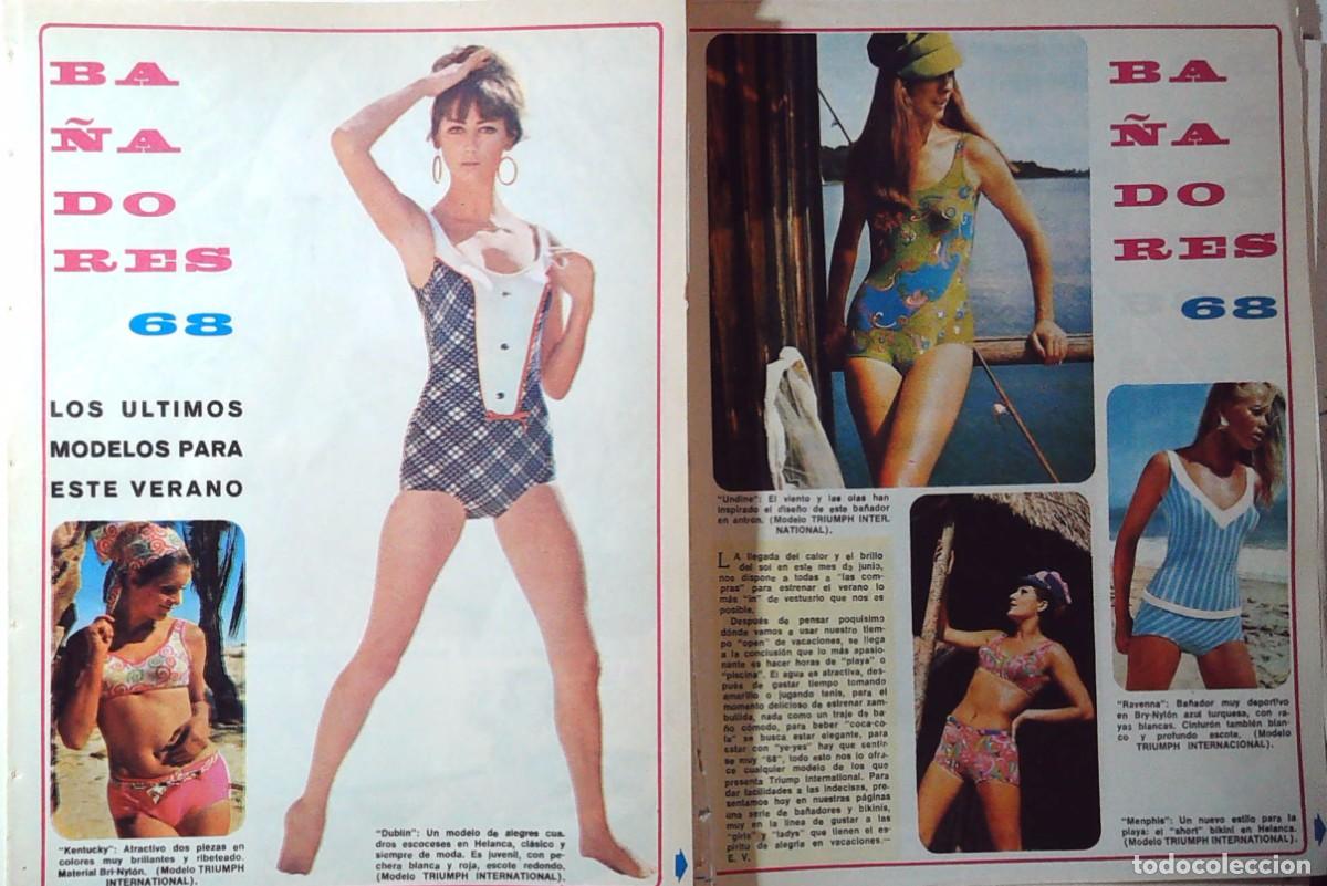 Coleccionismo de Revistas y Peri&oacute;dicos: TRIUMPH INTERNATIONAL lenceria ANUNCIO PUBLICIDAD MODA VERANO ROPA DE BA&Ntilde;O 1968