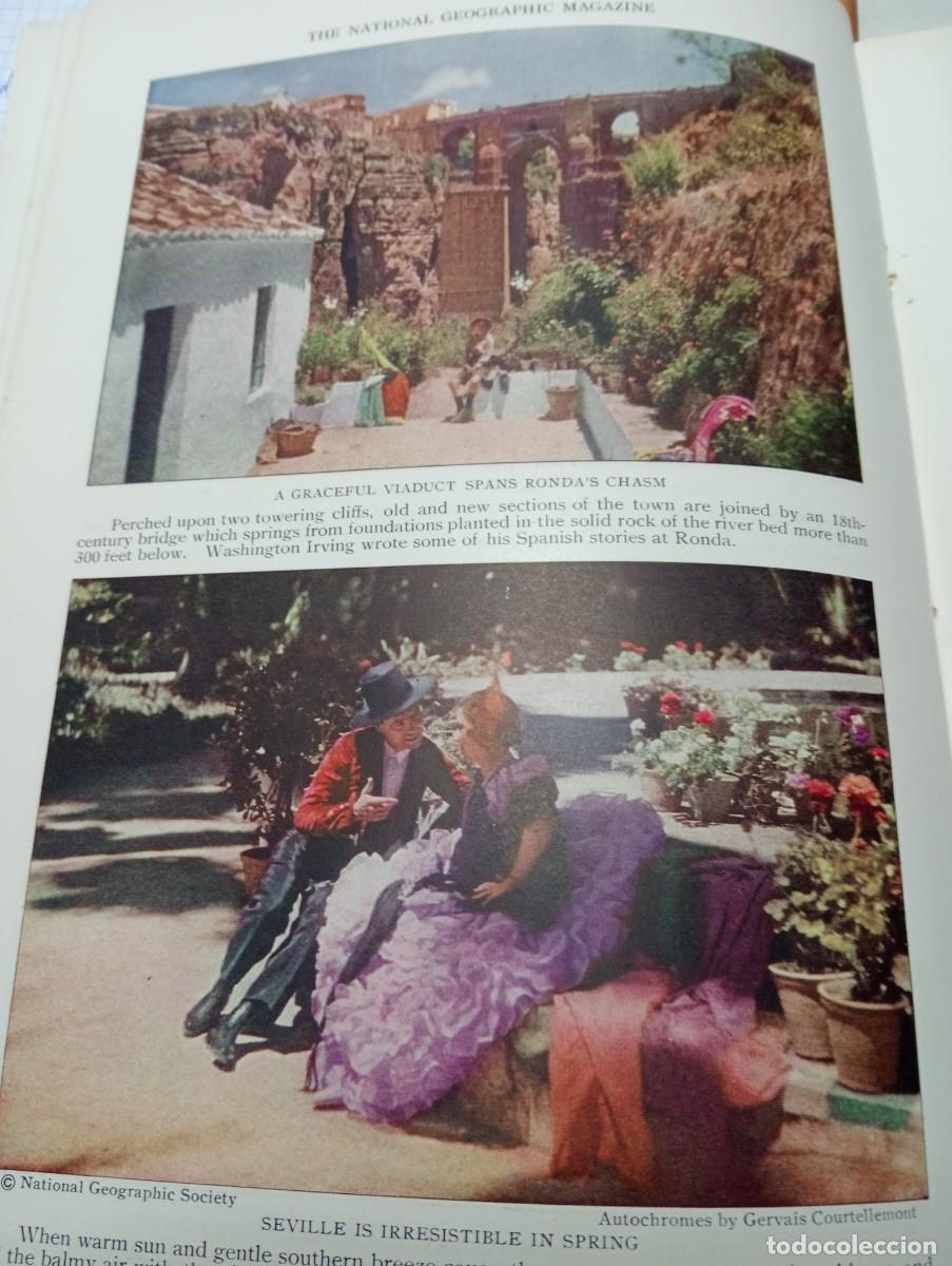 Coleccionismo de Revistas y Peri&oacute;dicos: REVISTA INGLESA A&Ntilde;O 1929 LA SAGRADA FAMILIA PALMERAS DE ELCHE TRAJE TIPICO DE SEGOVIA RONDA