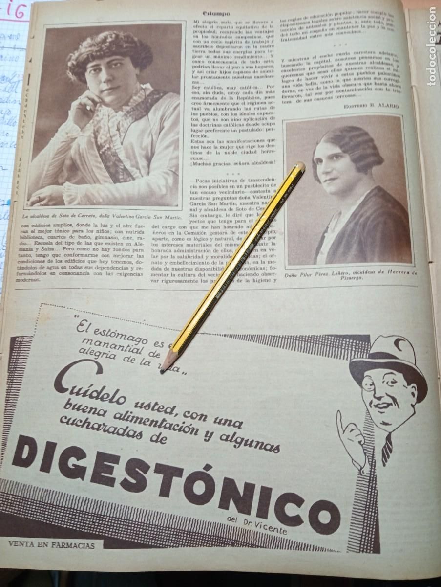 Coleccionismo de Revistas y Peri&oacute;dicos: REVISTA A&Ntilde;O LAS ALCALDESAS DE PALENCIA SOTO DE CERRATO HERRERA DE PISUERGA