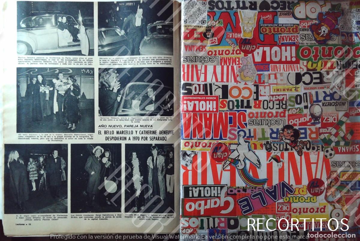 Coleccionismo de Revistas y Peri&oacute;dicos: JANE BIRKIN BRIGITTE BARDOT MICK JAGGER THE ROLLING STONES MARCELLO MASTROIANNI CATHERINE DENEUVE