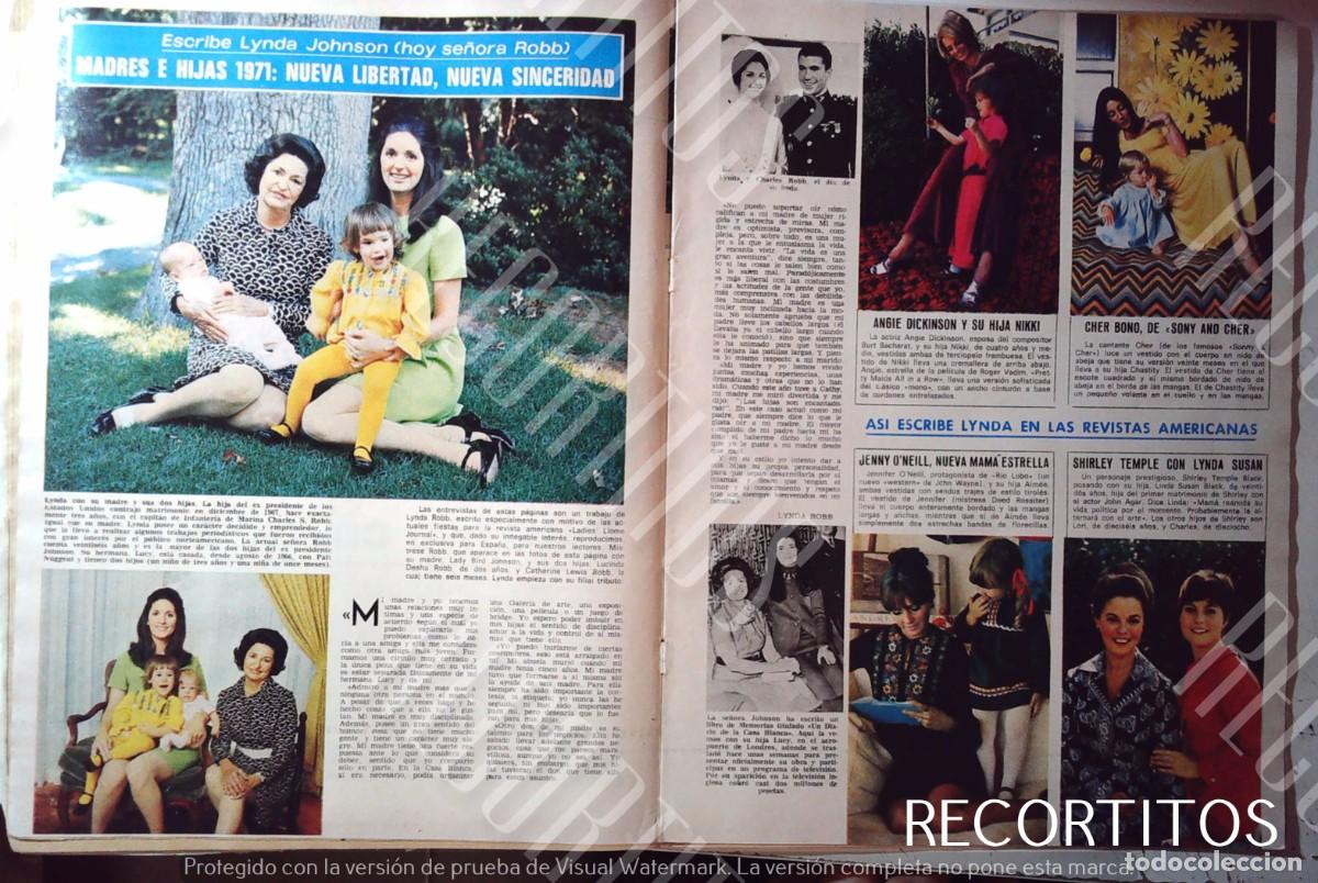 Coleccionismo de Revistas y Peri&oacute;dicos: CHER SONY JENNY ONEAL ANGIE DICKINSON SHIRLEY TEMPLE LYNDA JOHNSON
