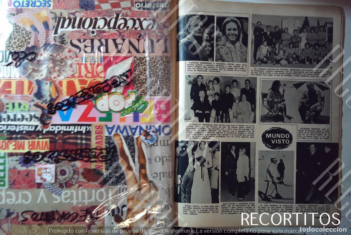Coleccionismo de Revistas y Peri&oacute;dicos: ELIZABETH TAYLOR LIZ RICHARD BURTON REITA FARIA MISS MUNDO KIM NOVAK AUDREY HEPBURN FUTBOL FEMENINO