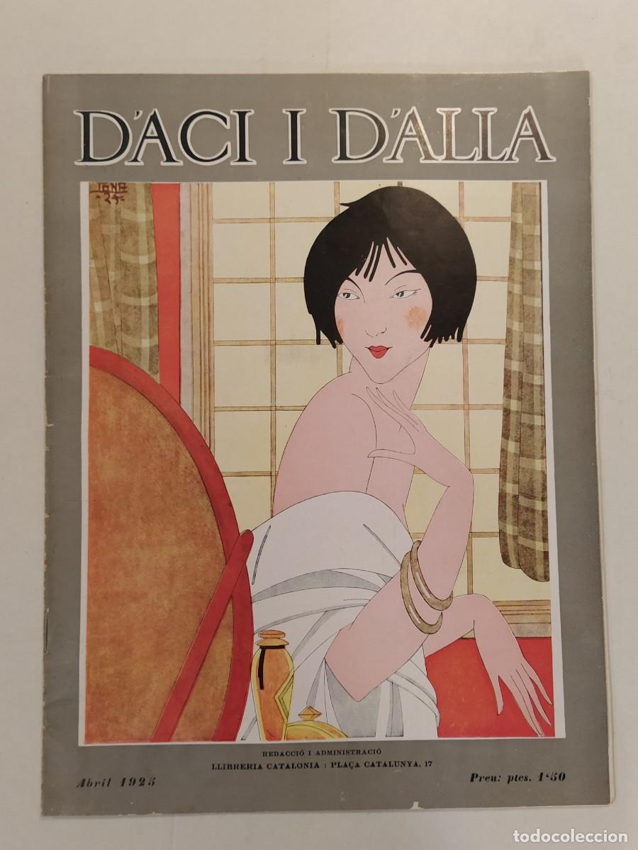 Coleccionismo de Revistas y Peri&oacute;dicos: D'ACI I D'ALLA-ANY 1925- JOSEP CARNER INEDITS - CATALANS A GAMBIA -PALESTINA- PICASSO-REVISTA ANTIGA